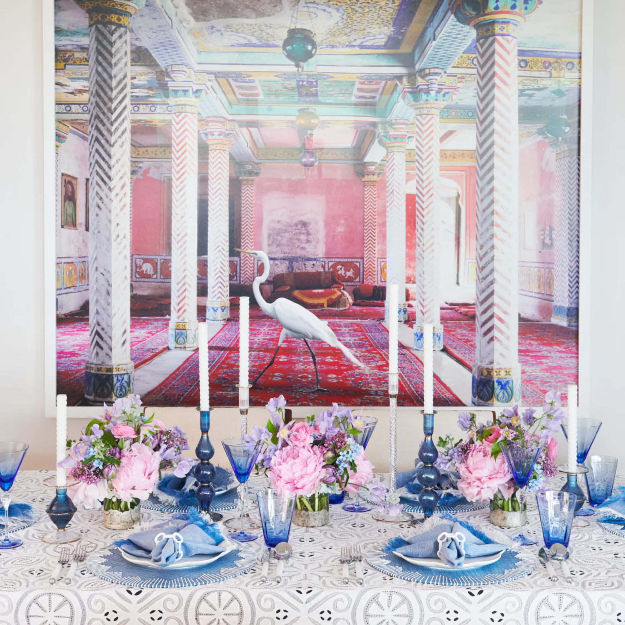 Daphne Tumbler in Blue - Set of 4