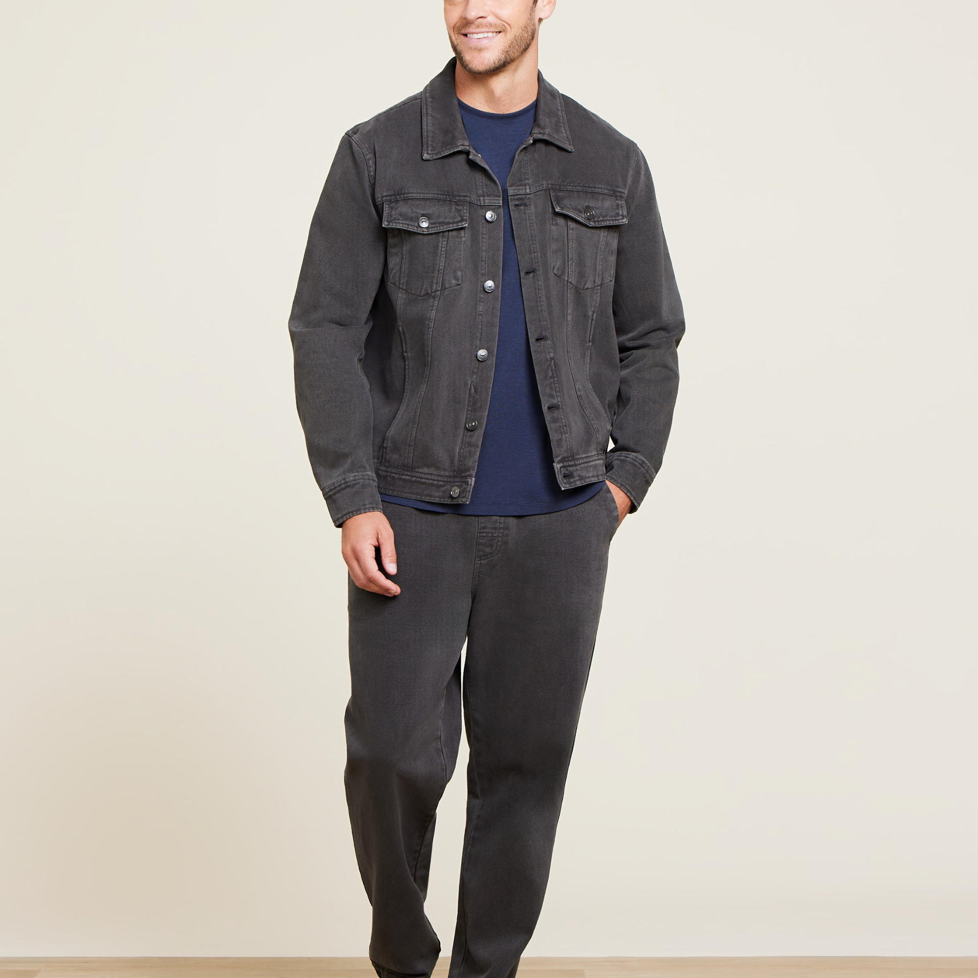 Malibu Collection Men's Brushed Twill Jacket