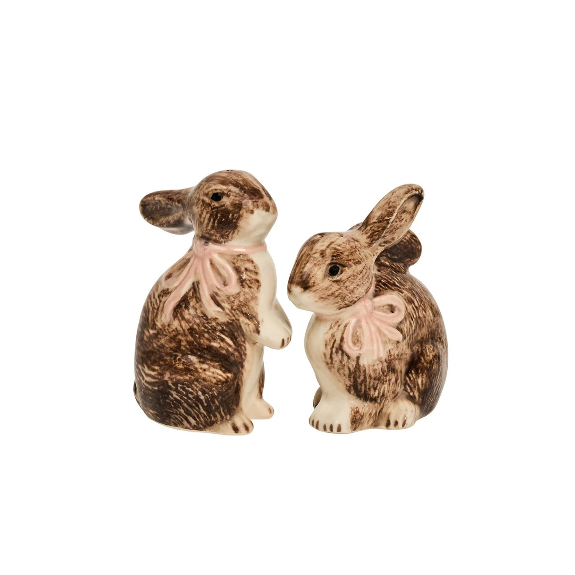 Clever Creatures Bunny Salt & Pepper Napoleon & Josephine - Set of 2
