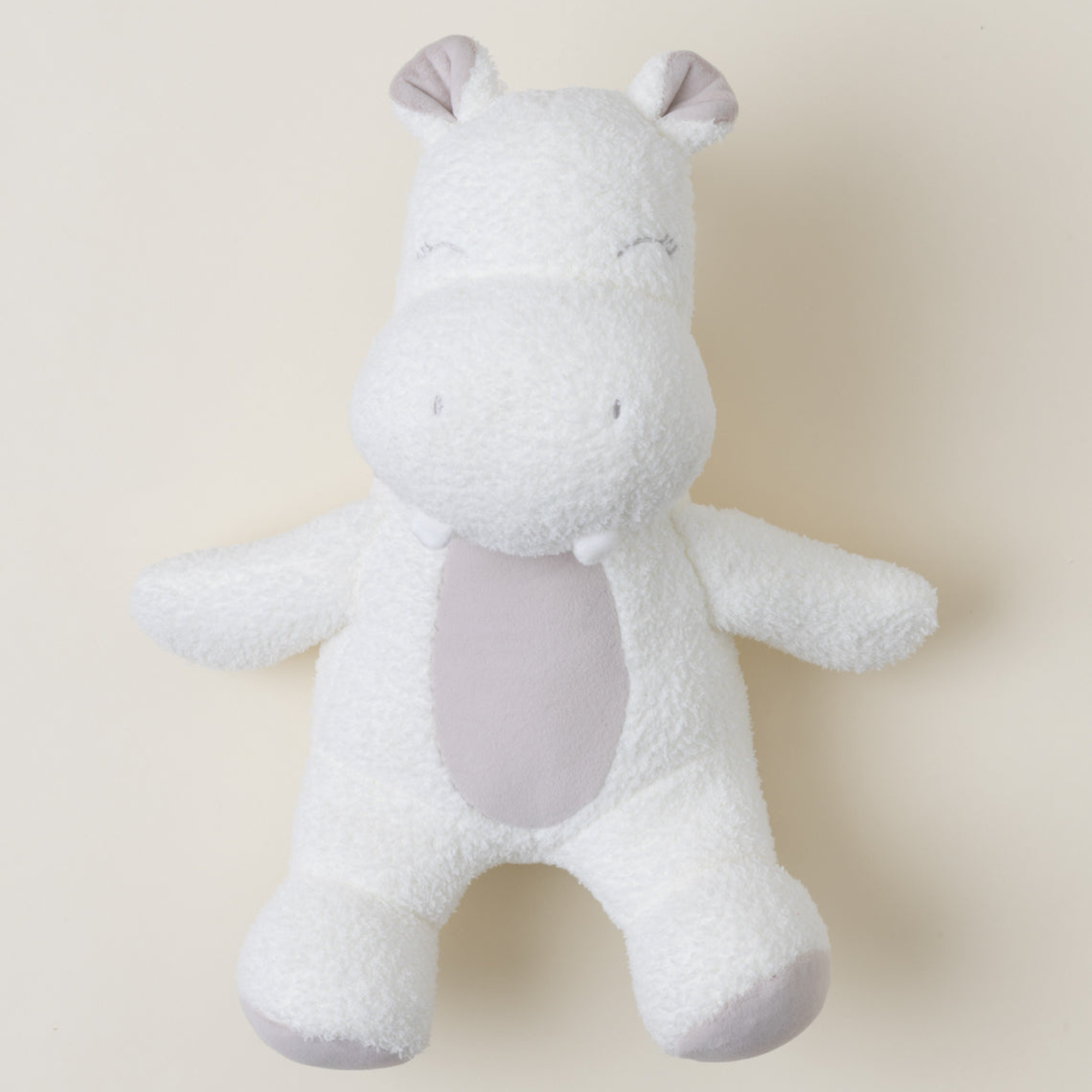 CozyChic Sleepy Hippo Buddie in Pearl / Stone