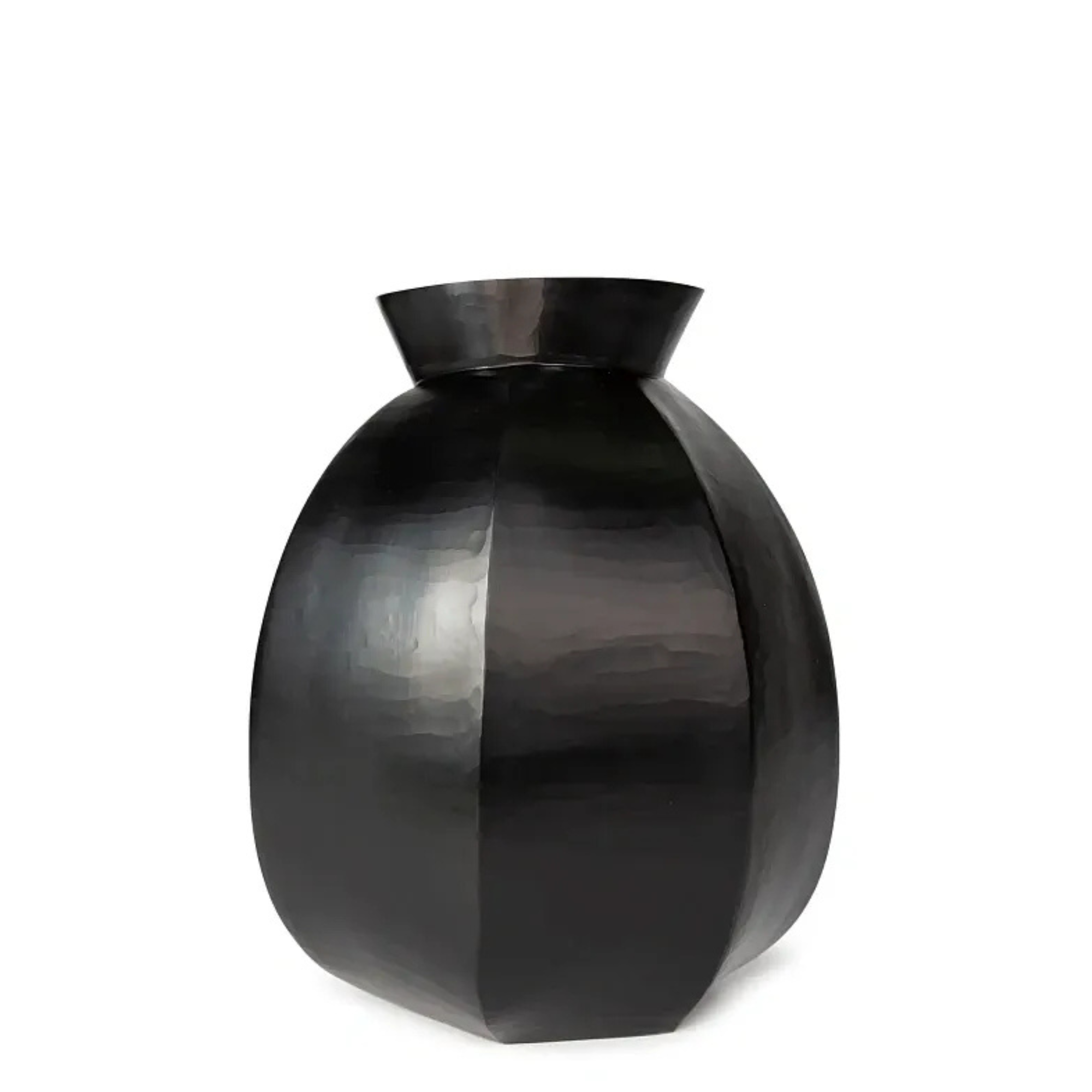 Karakol Round Vase - Black