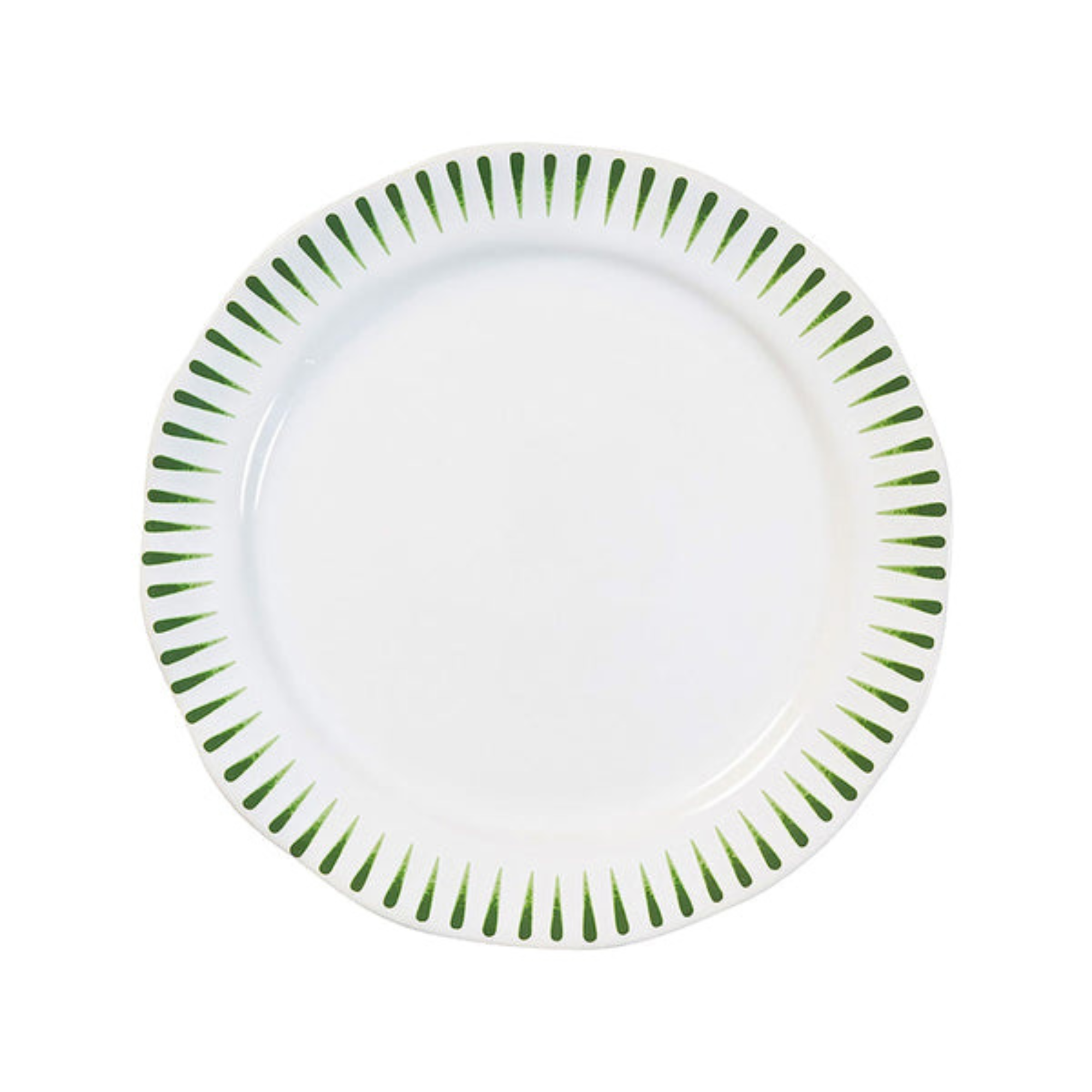 Sitio Stripe Basil Dinnerware Collection - Set of 4