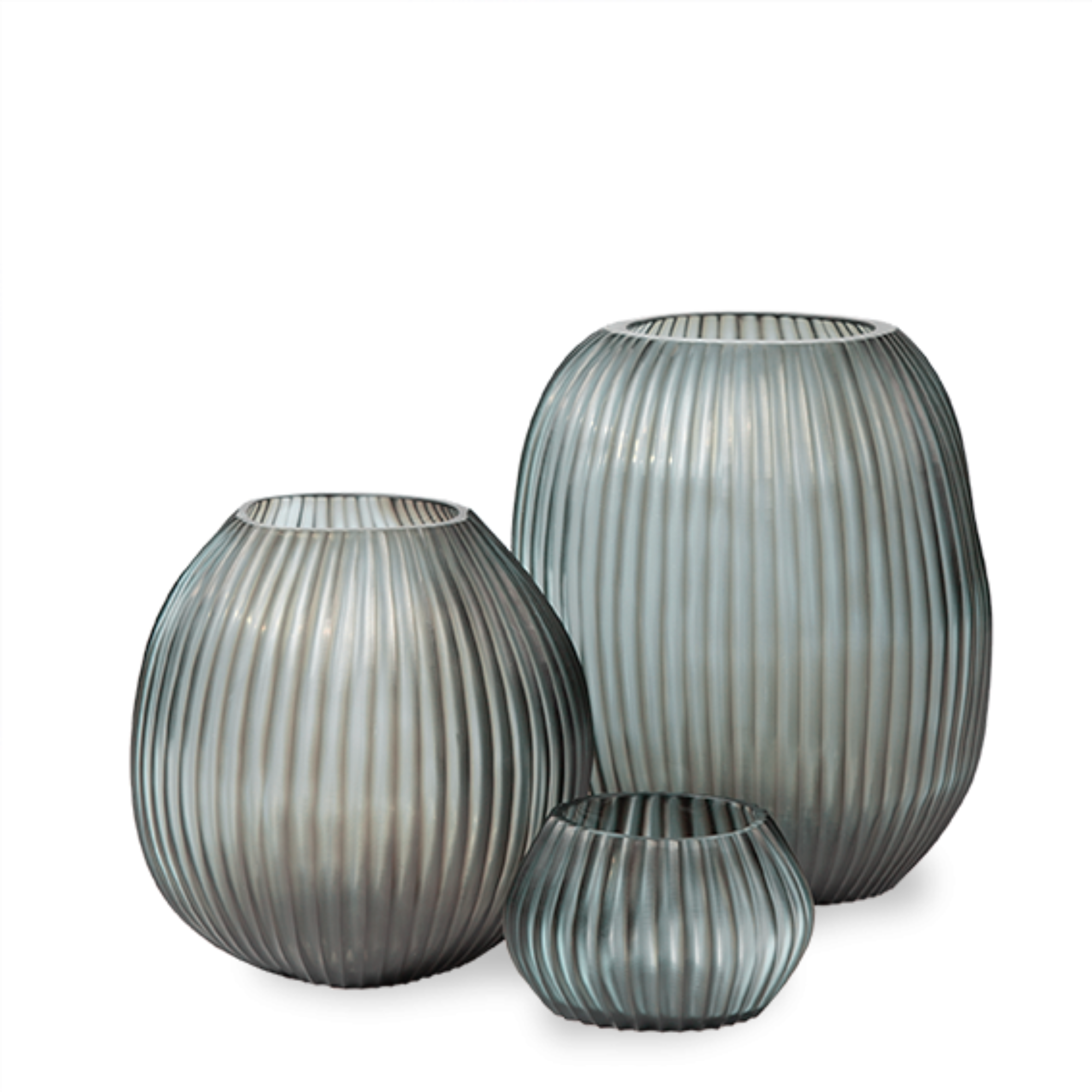 Nagaa Vase - Indigo / Smokegrey