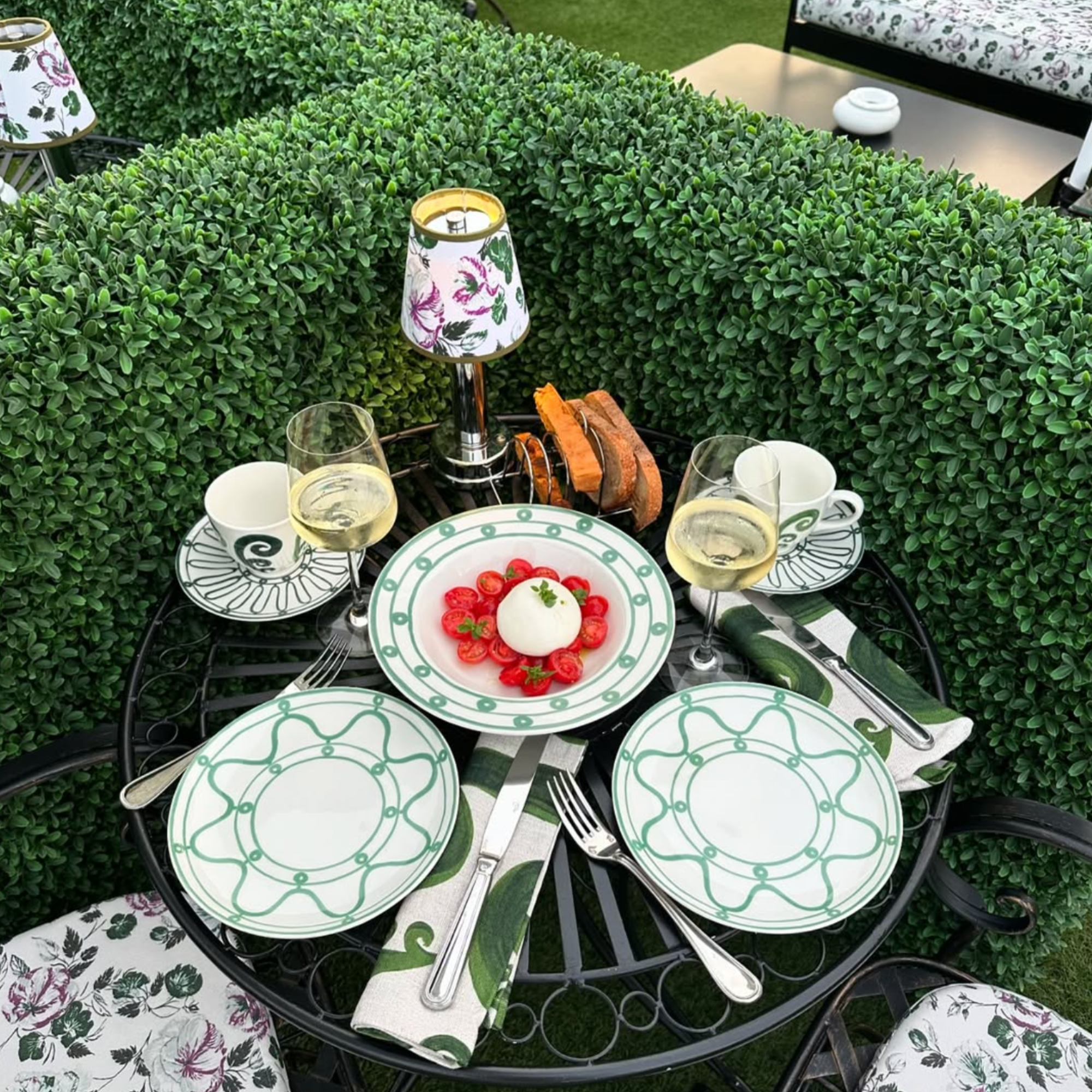 Kyma Green Soup Plate - Set of 2