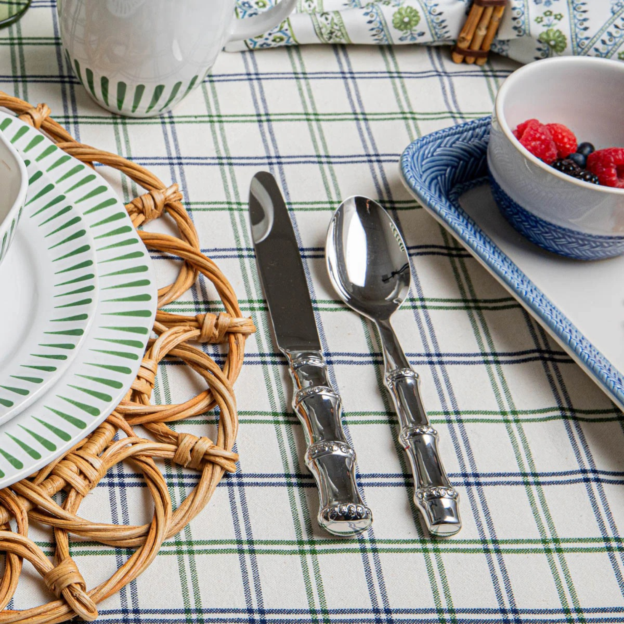 Bamboo 5 Piece Place Setting - Polished