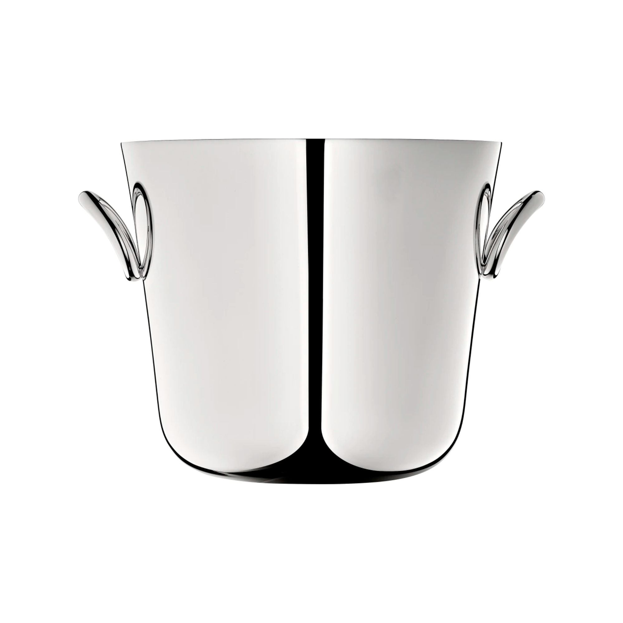 Vertigo Silver-Plated Ice Bucket