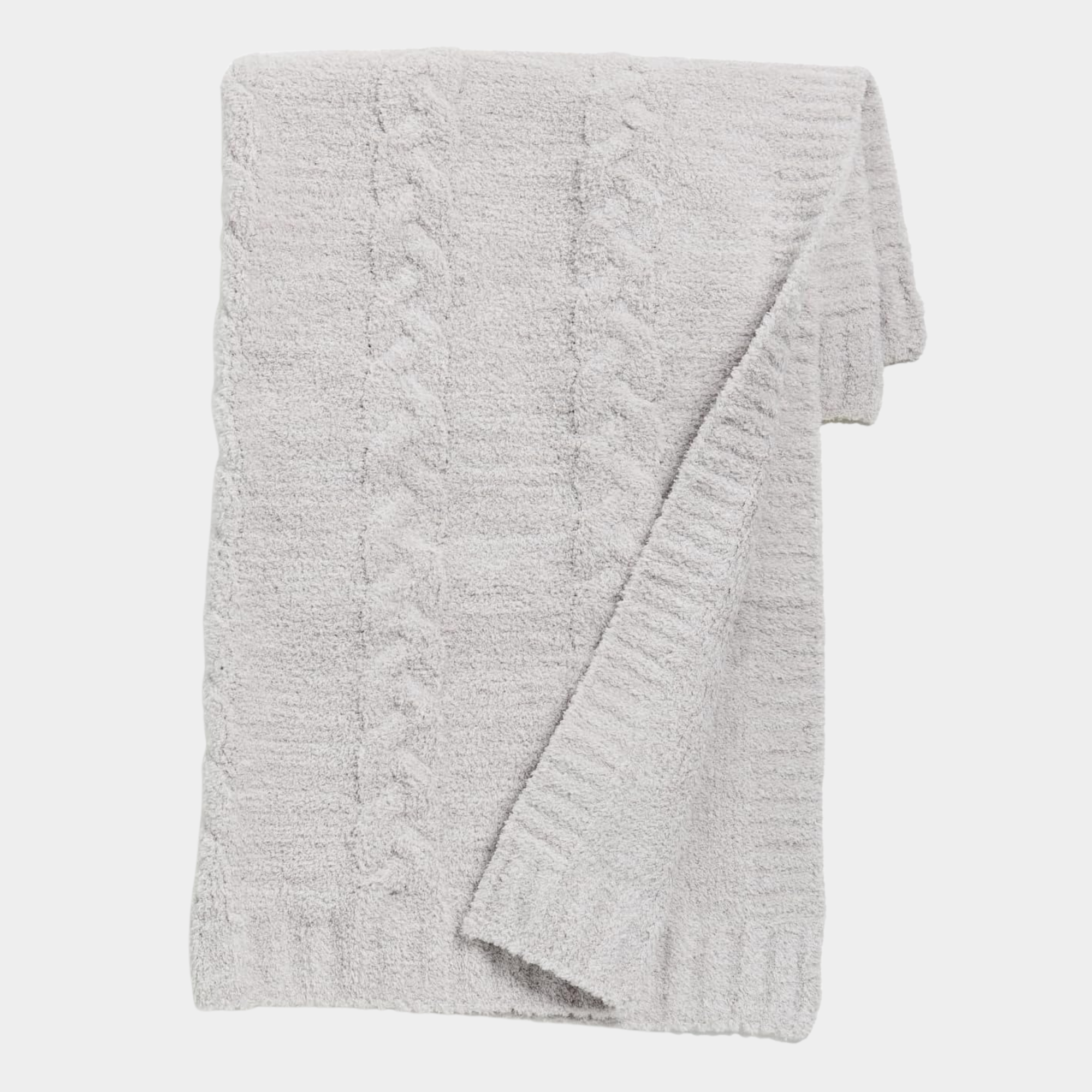 CozyChic Braided Cable Receiving Blanket