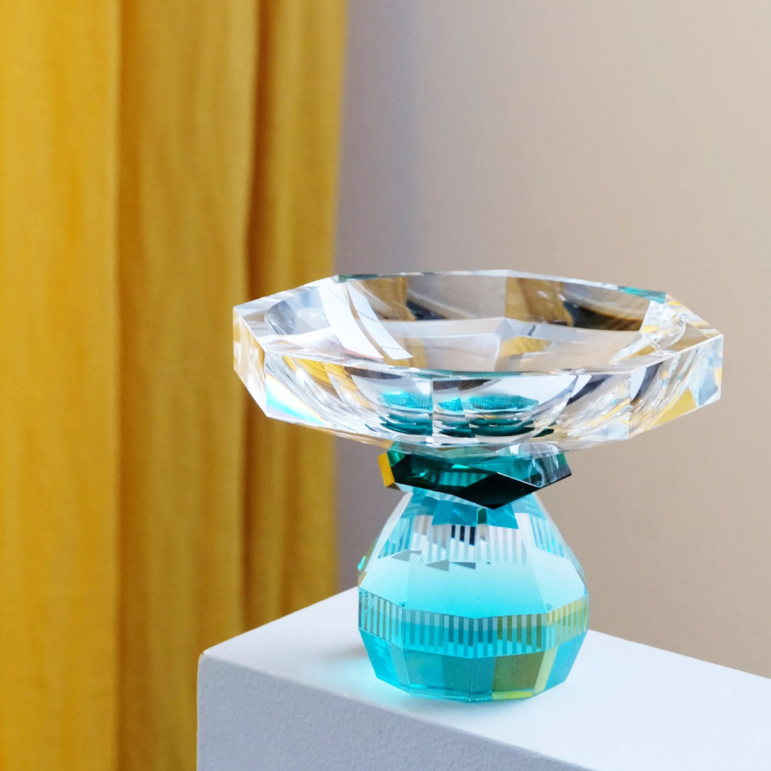 Madison Bowl Azure & Green