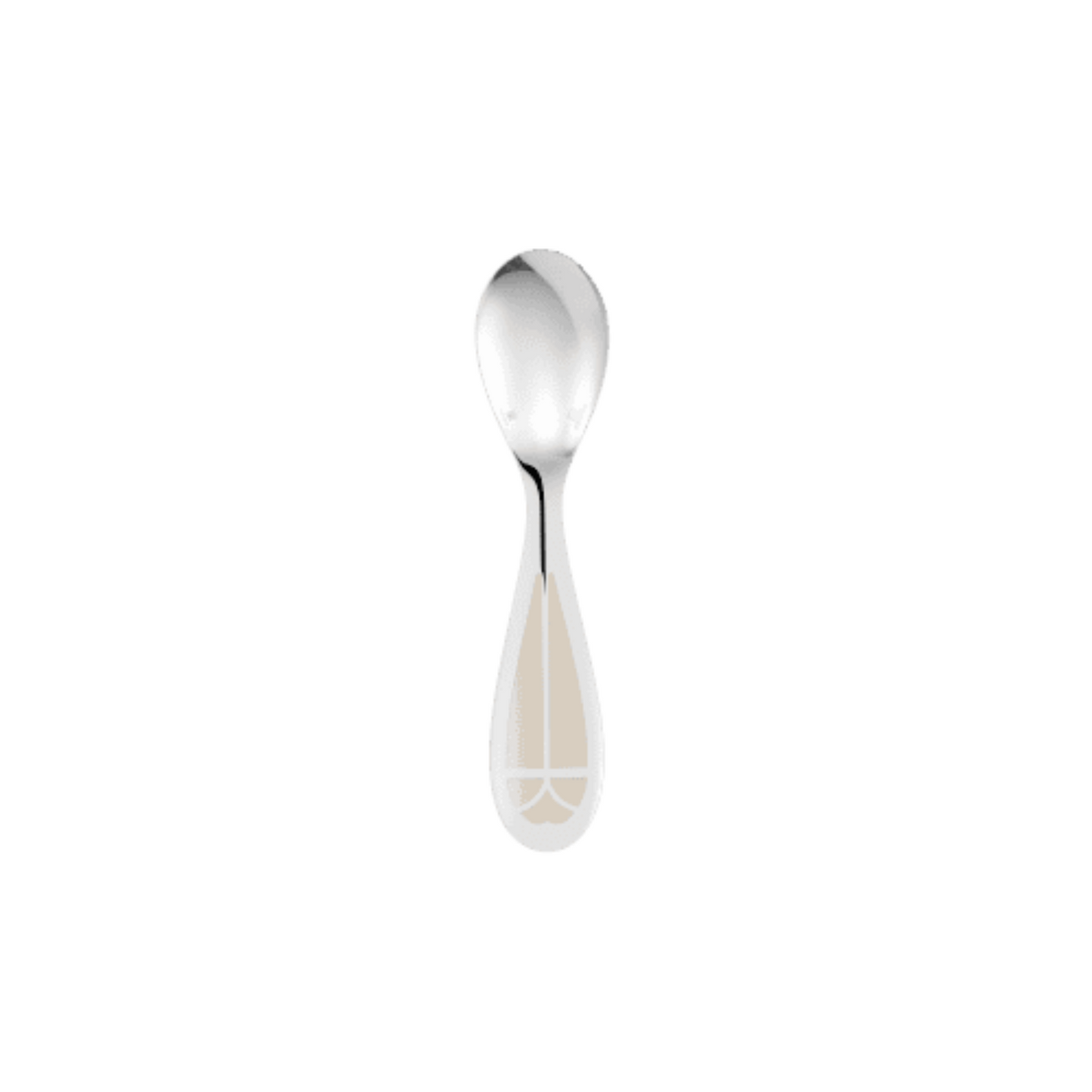 Talisman Silver Plated Baby Spoon Ivory