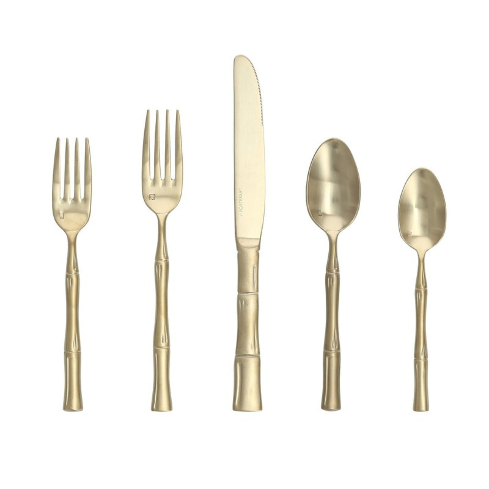 Royal Pacific Brushed Champagne 5pc Set