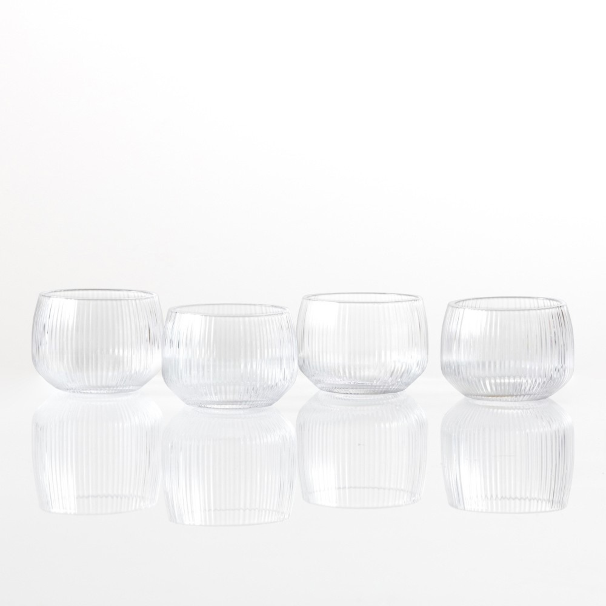 Estiva Textured Short Tumbler - Set of 4