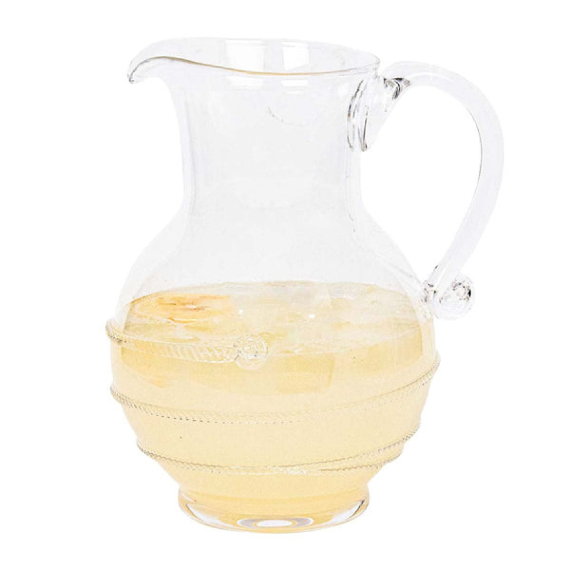 Amalia Glass Round Pitcher