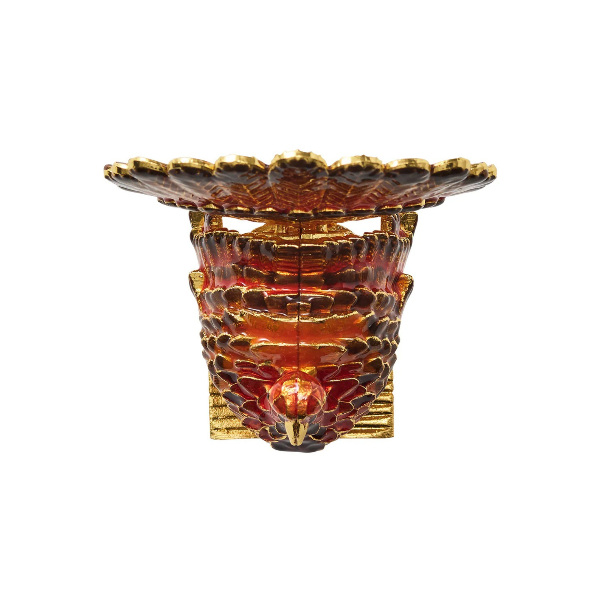 Turkey Trot Napkin Ring - Set of 4