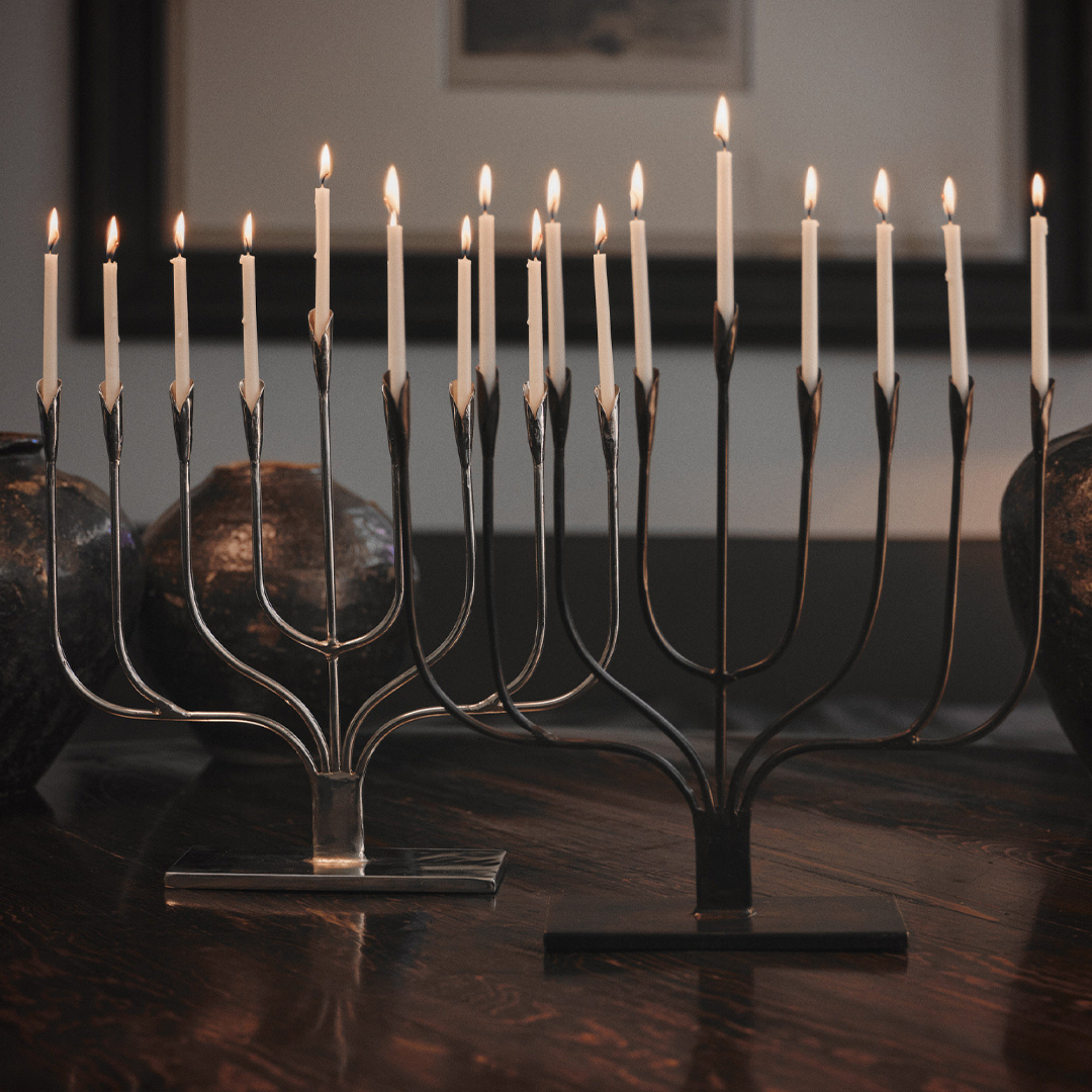 Menorah - Natural