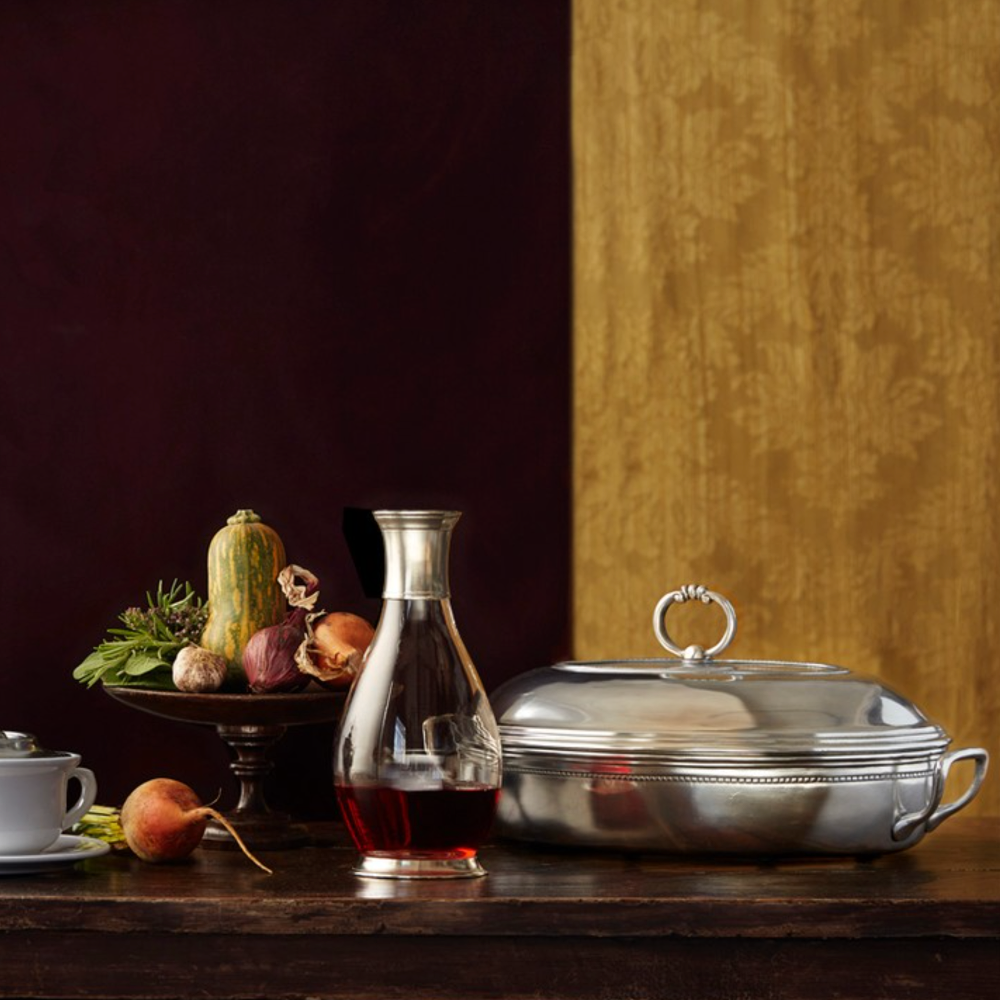 Tall Carafe with Collar