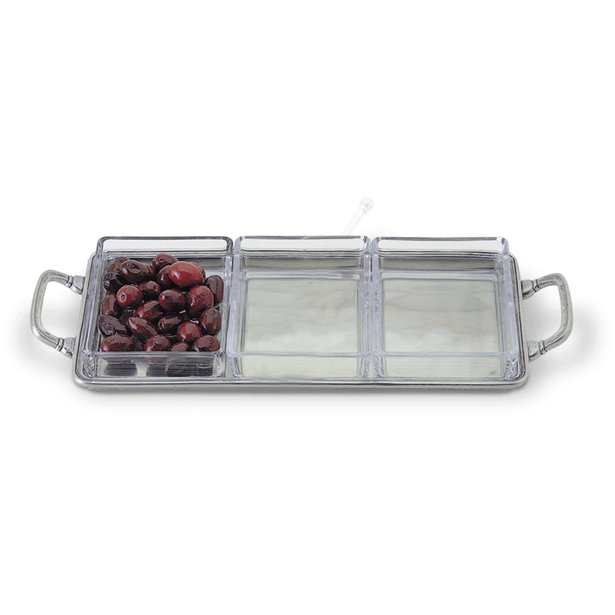 Cruditè Tray with Handles