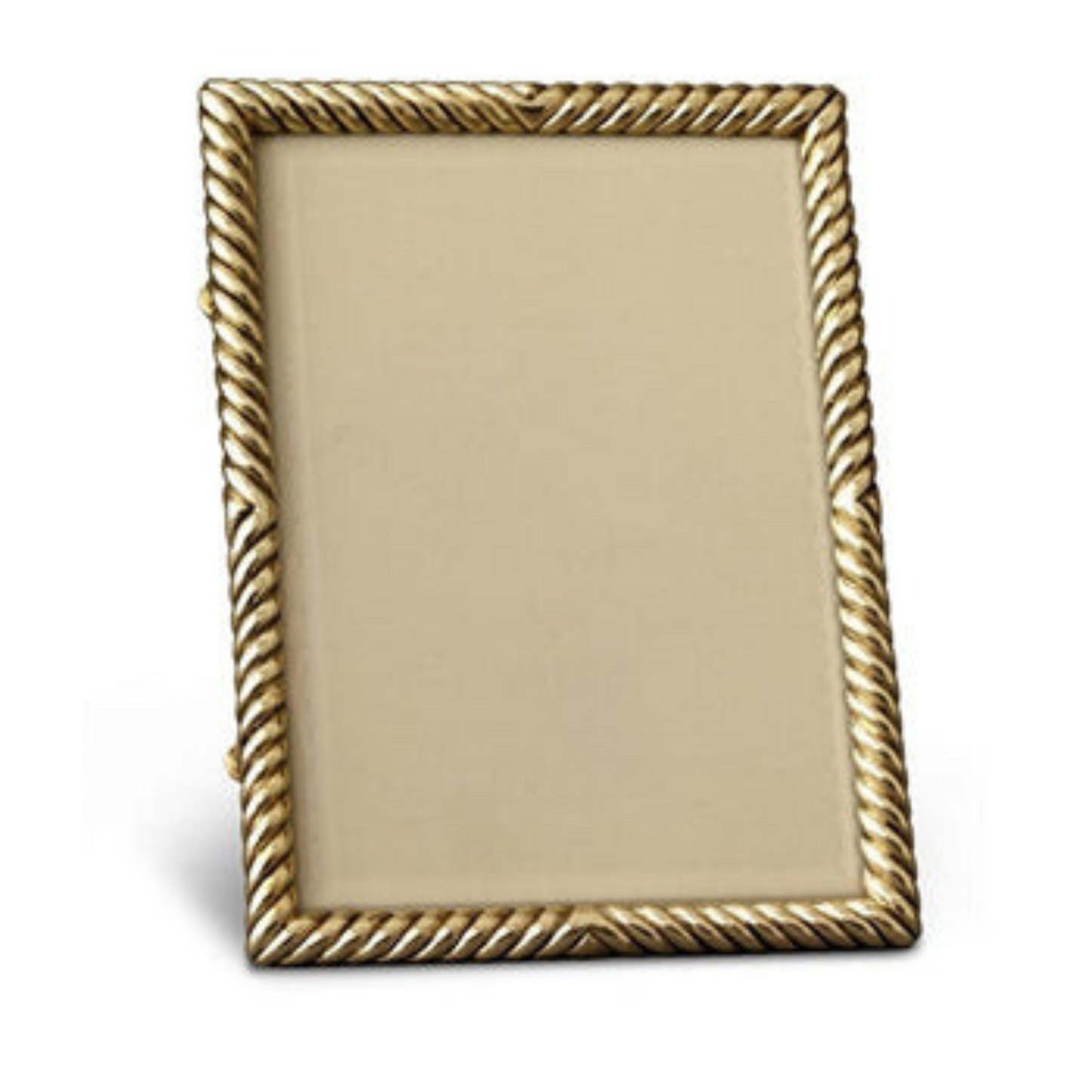 4x6 Gold Deco Twist Frame