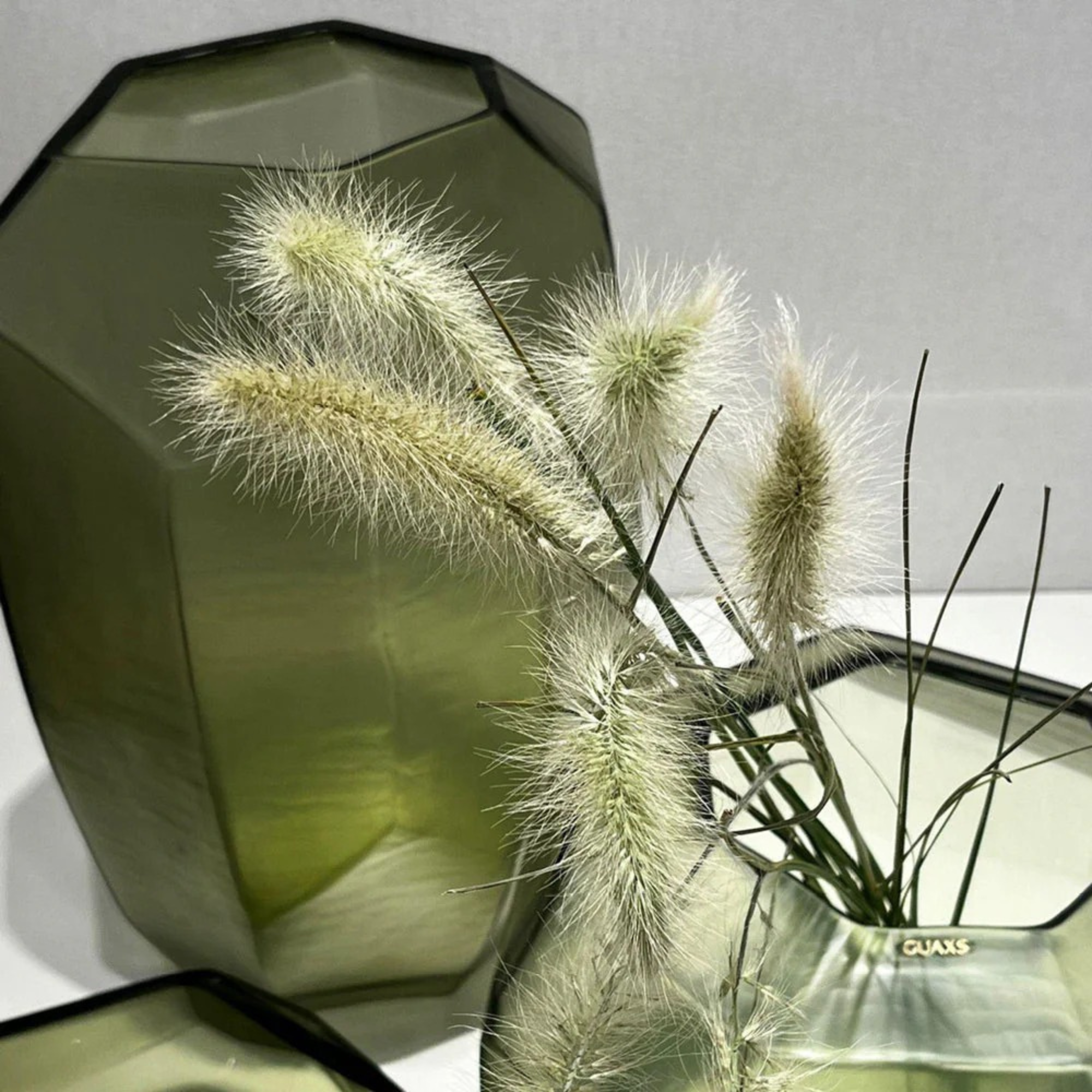 Cubistic Vase - Light Steelgrey