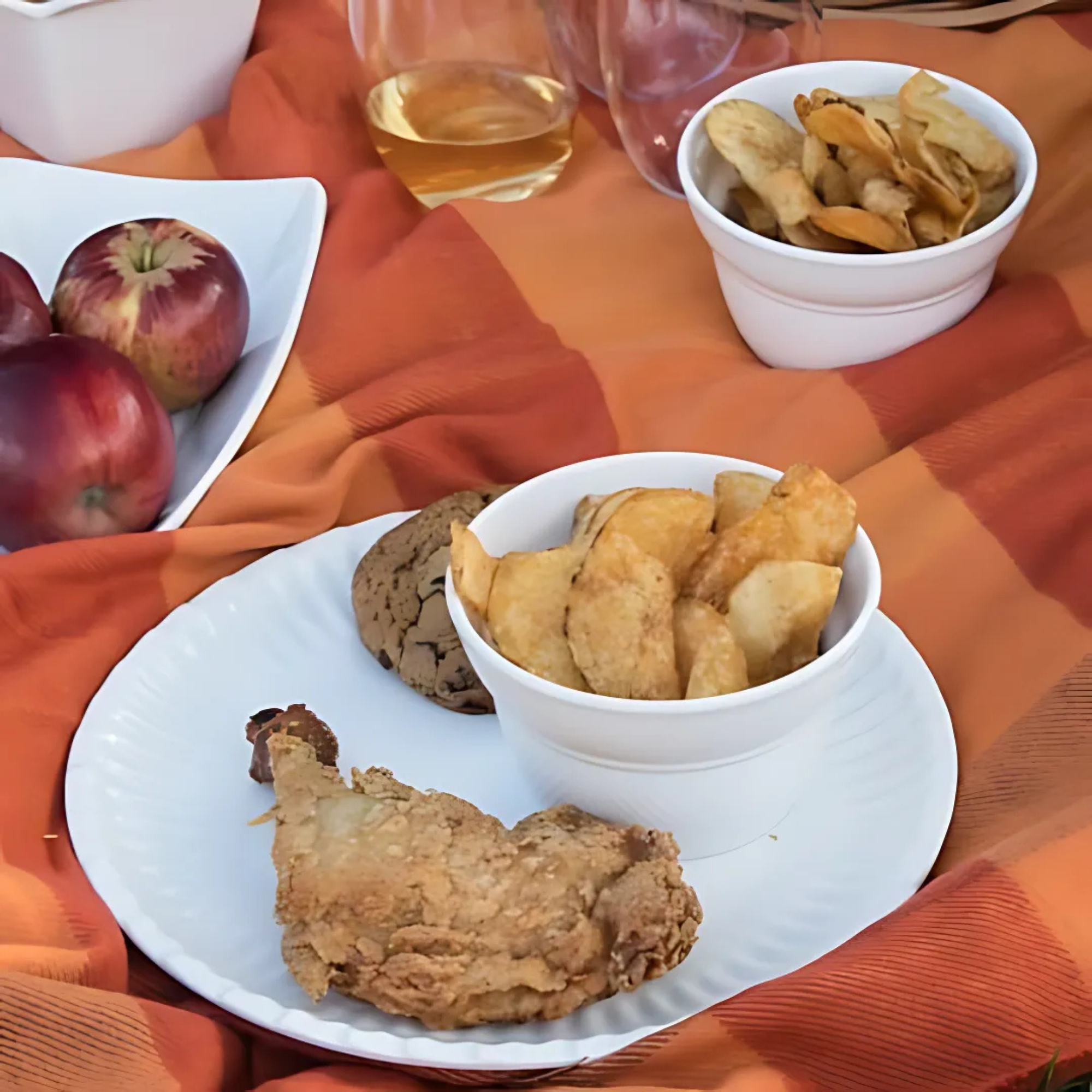 Street Eats Melamine Waffle Cup - Set of 6