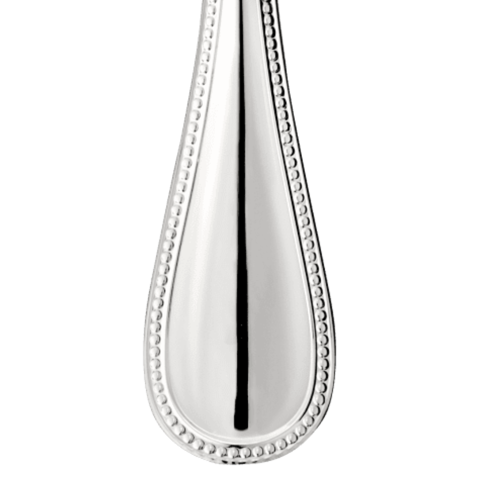 Perles Silver Plated Cream Soup Spoon - Set of 6