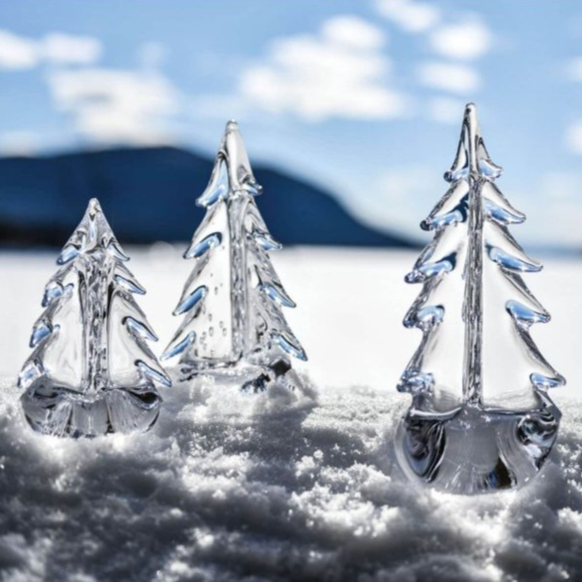 Vermont Evergreen Glass Tree