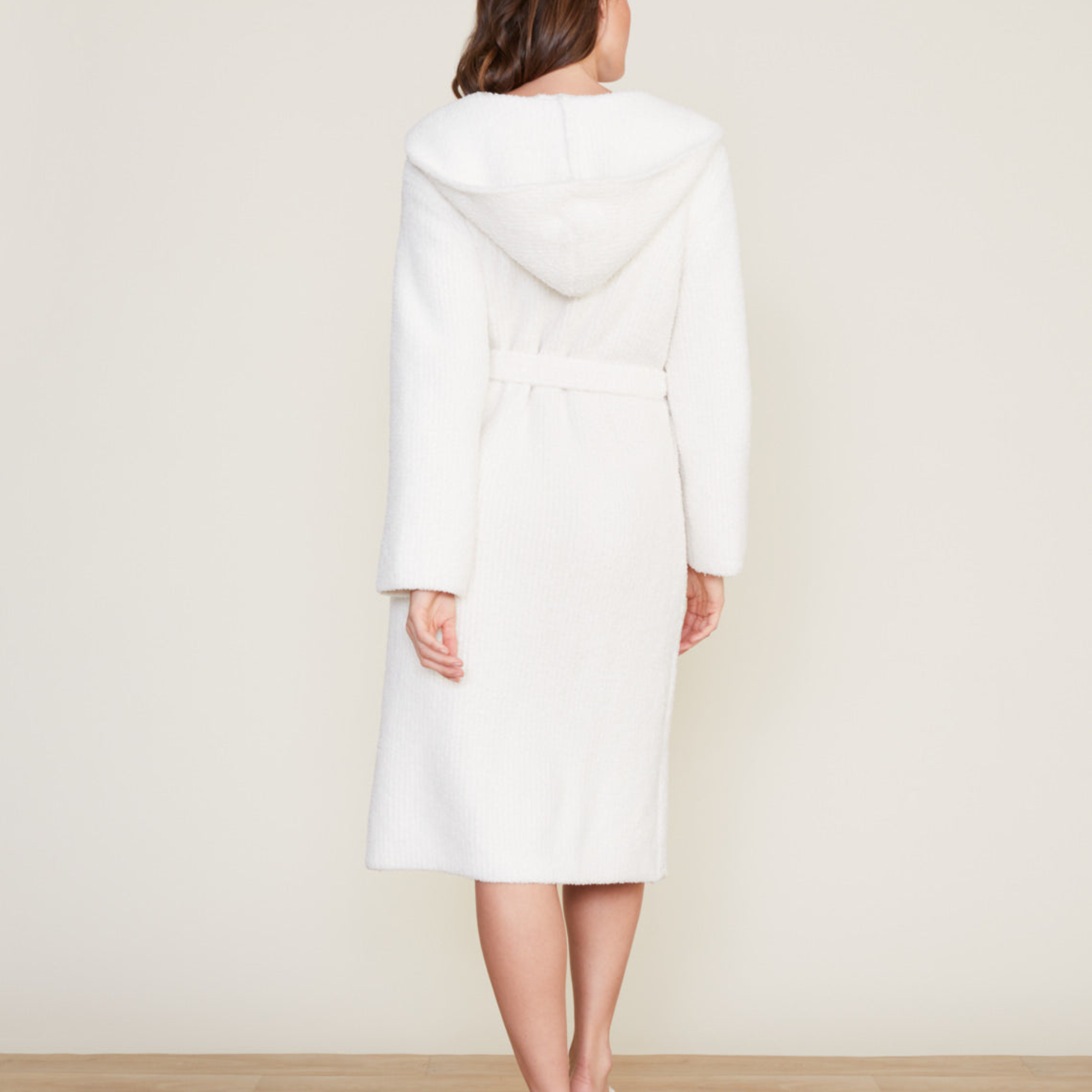 CozyChic Ribbed Hooded Robe