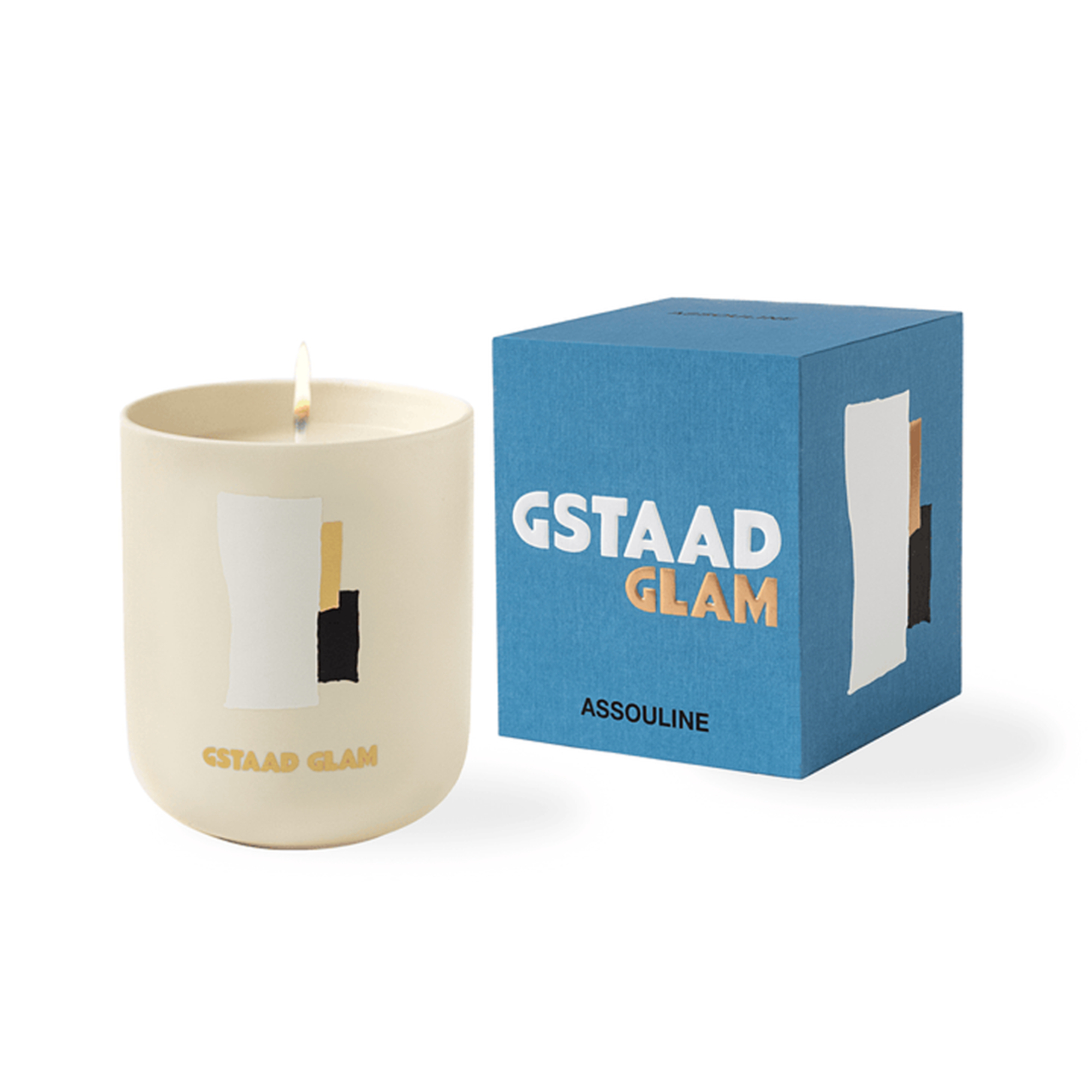 Gstaad - Candle and Book Gift Set