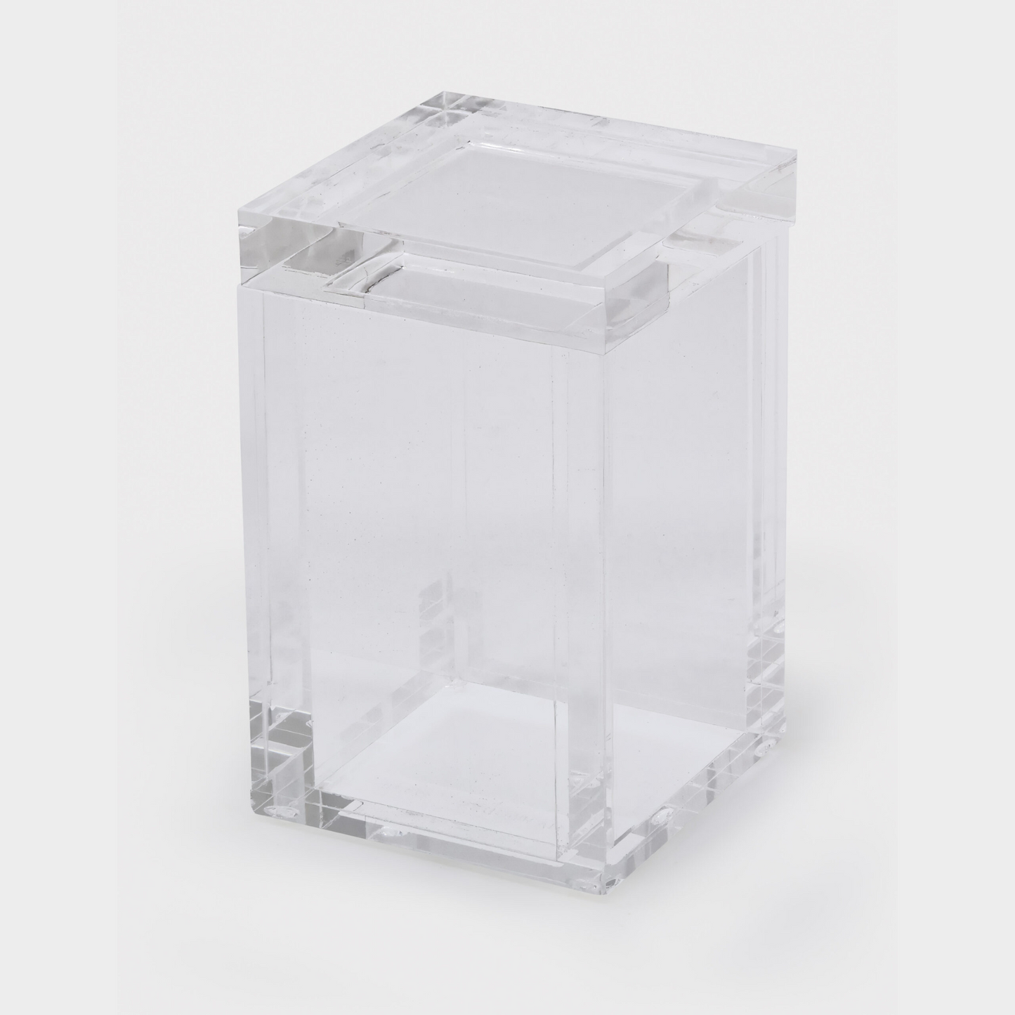 Lucite Canister with Lid