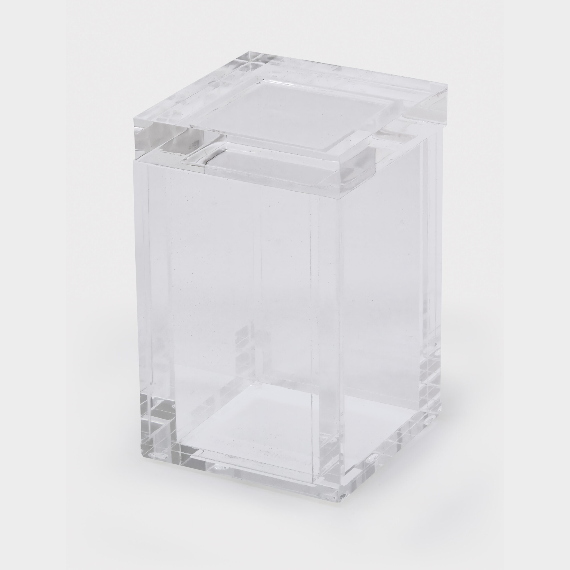 Lucite Canister with Lid