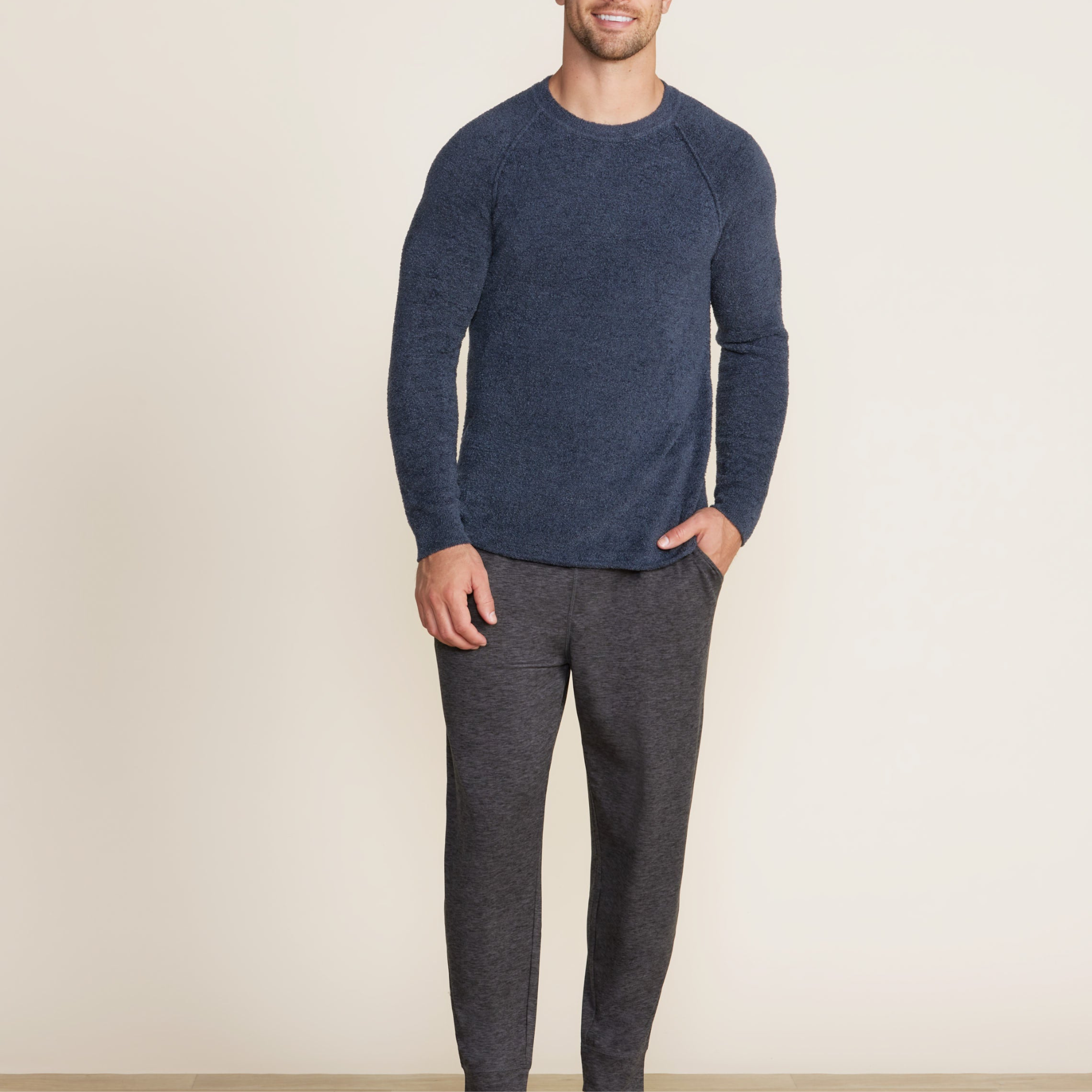 CozyChic Men's Raglan Pullover