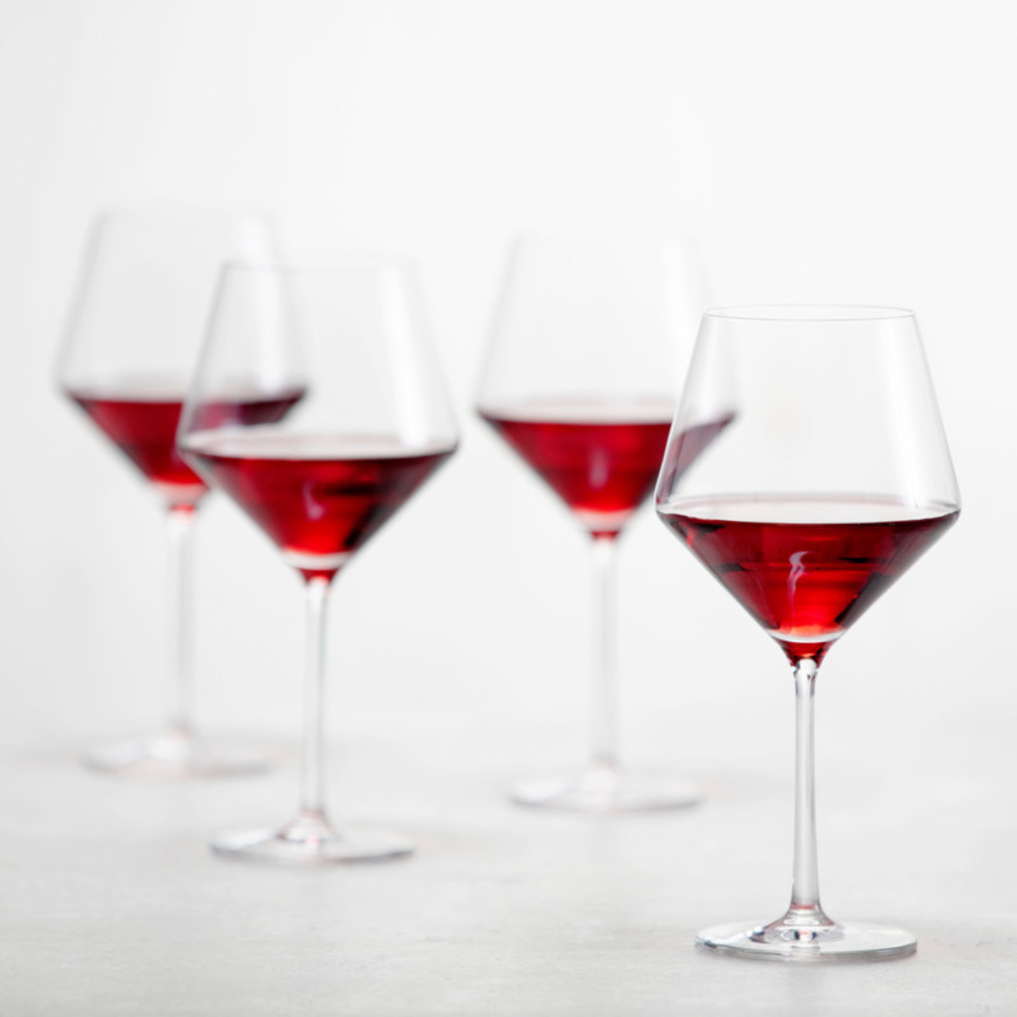 Pure Burgundy Wine Glass - Set of 6