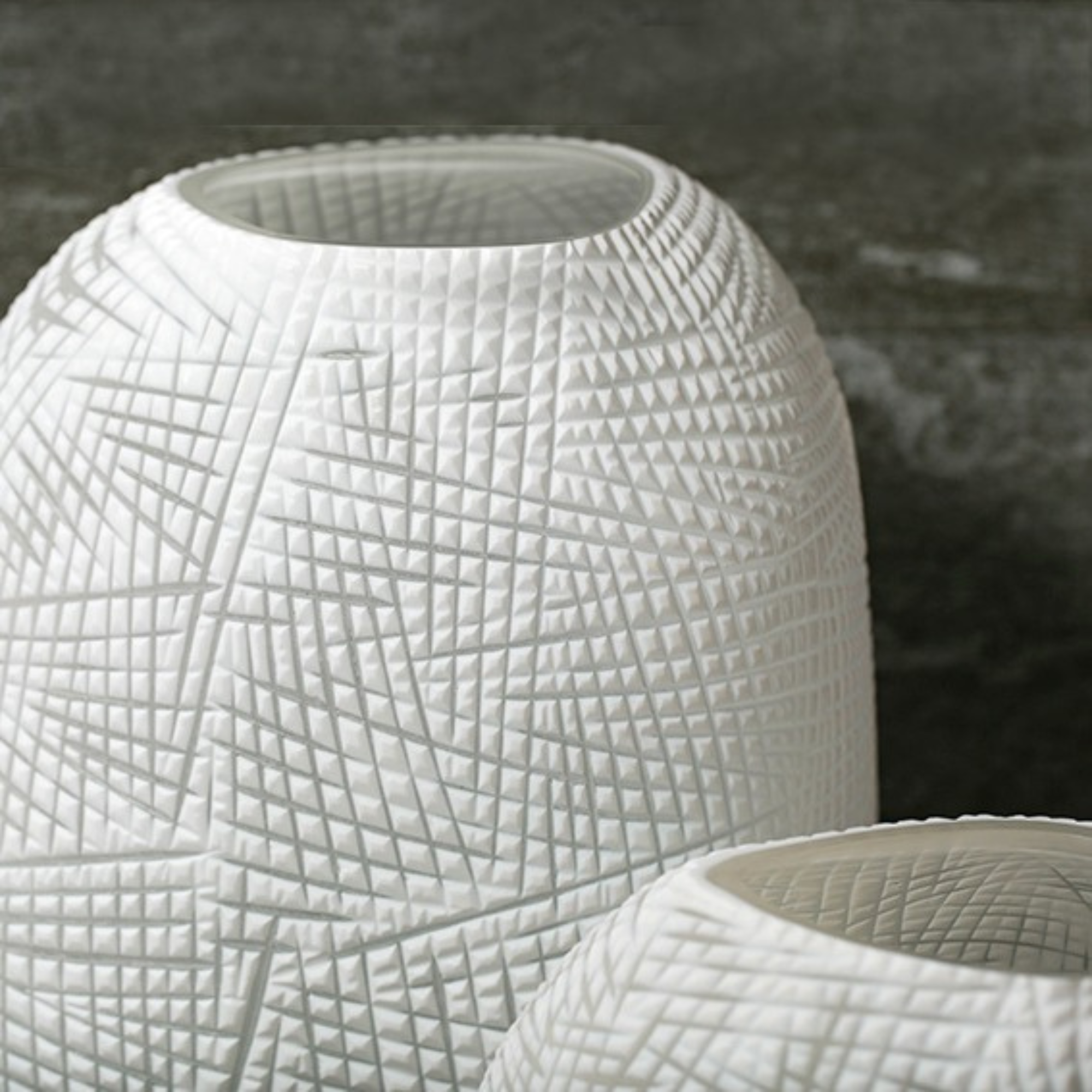 Patara Tall Vase - Clear Opal