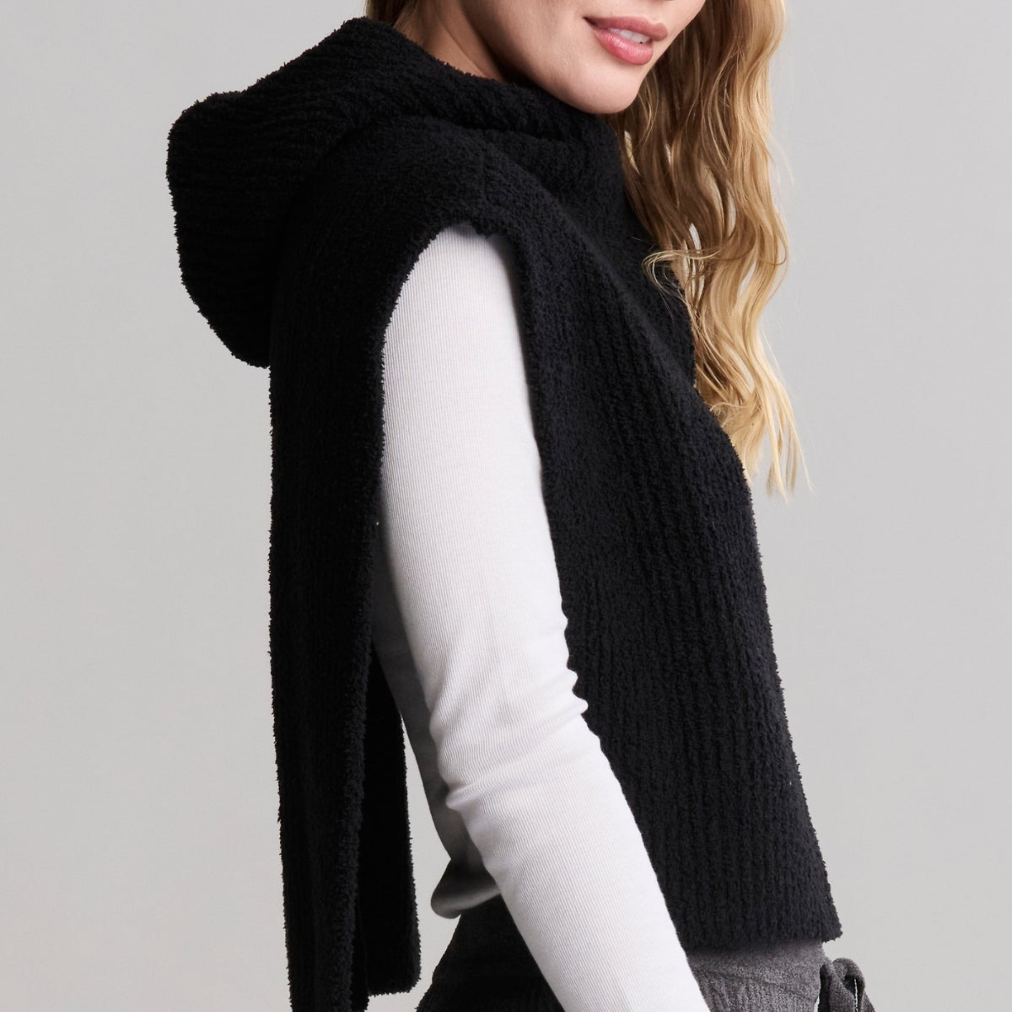 CozyChic Ribbed Balaclava