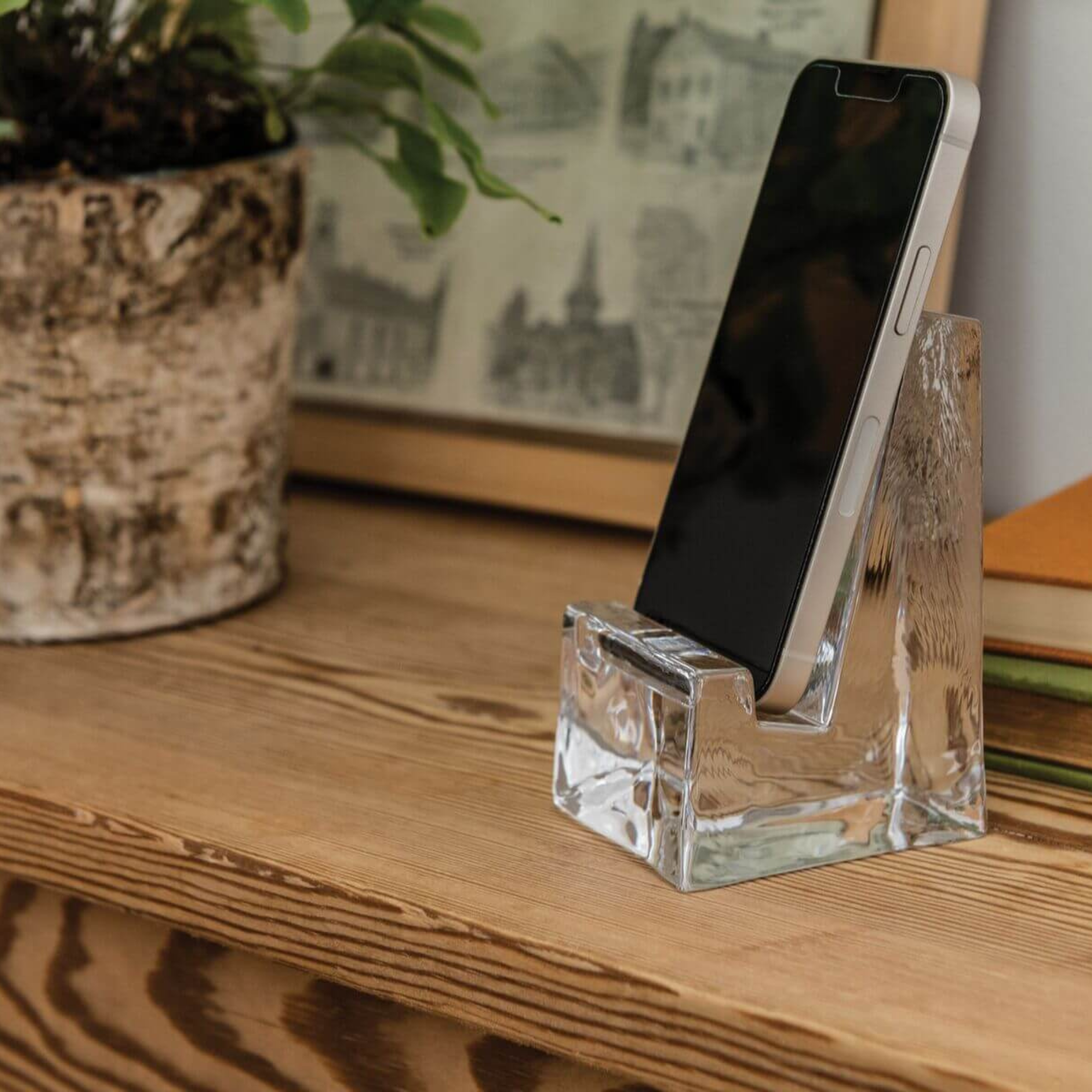 Woodbury Phone Holder