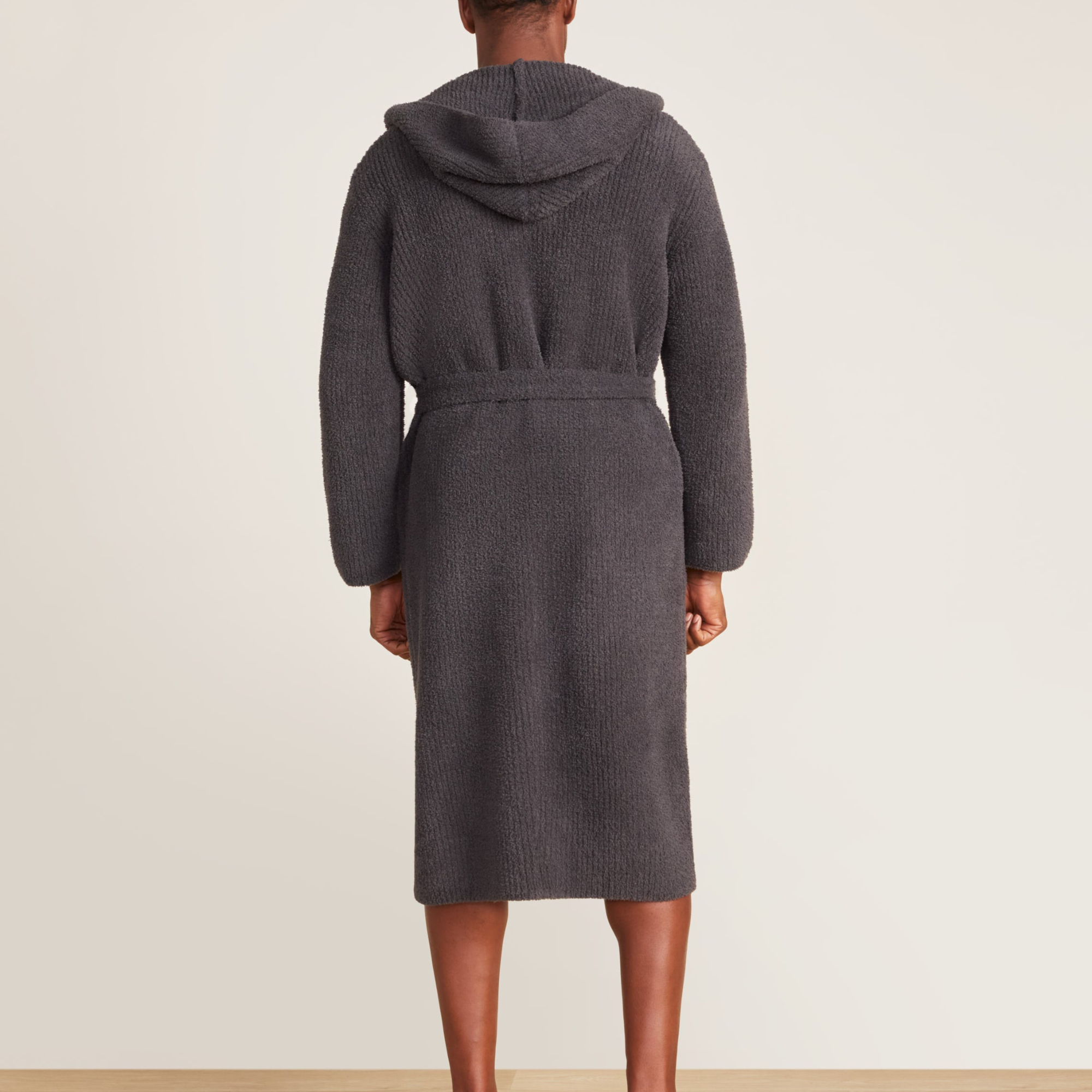 CozyChic Ribbed Hooded Robe