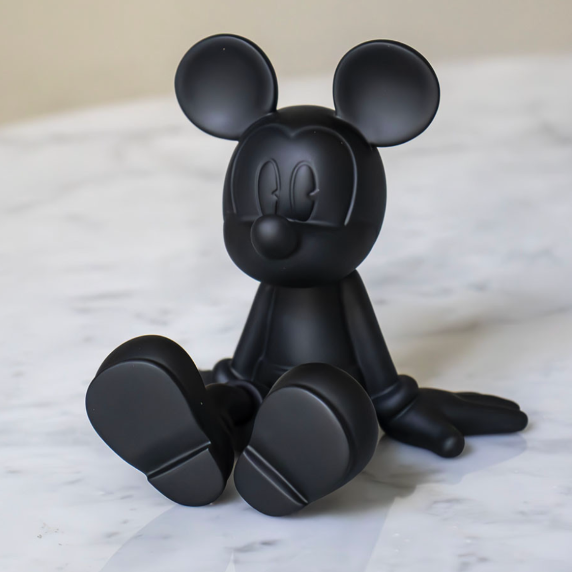 Sitting Mickey by Marcel Wanders in Matte Black