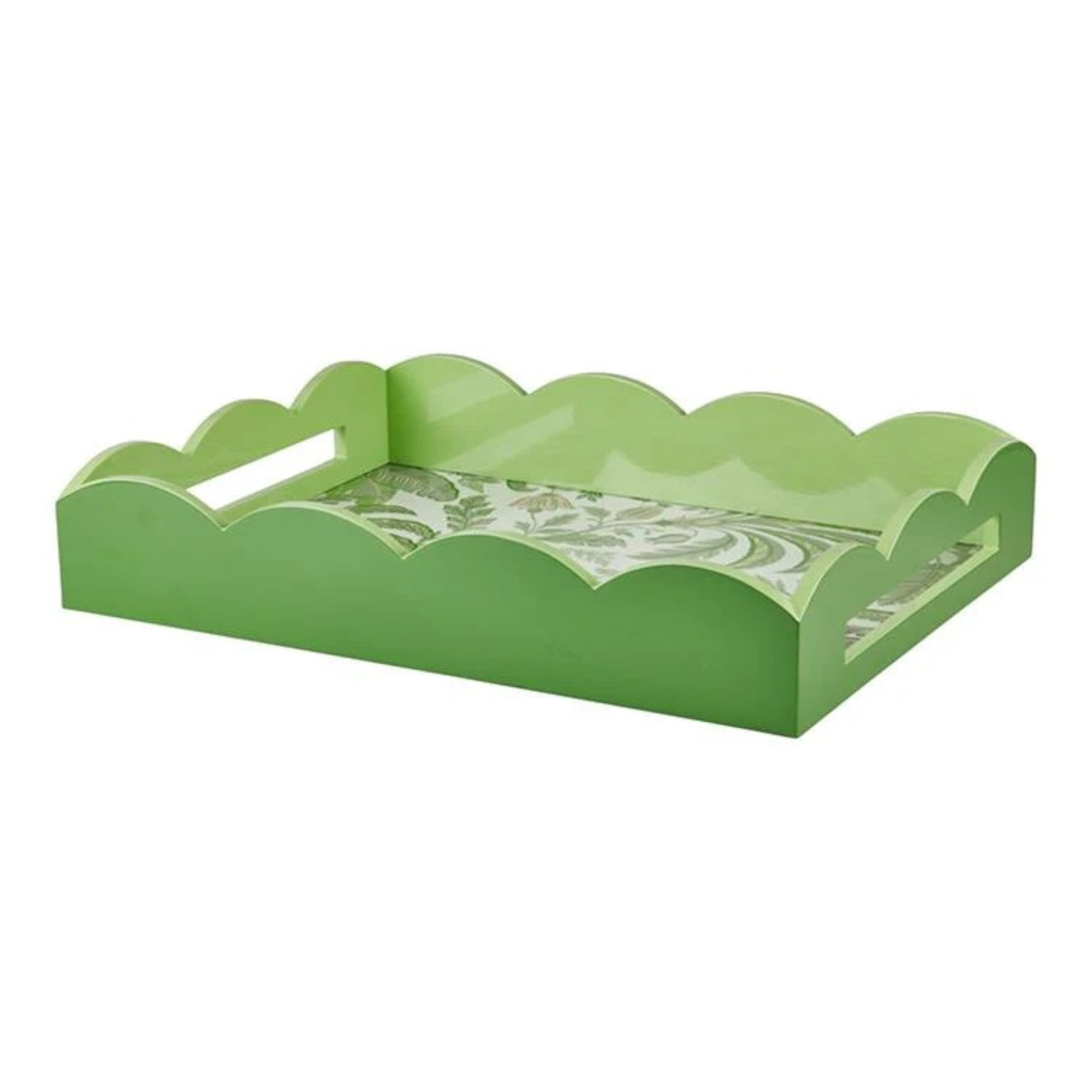 Palm Beach Lacquered Scallop Medium Tray