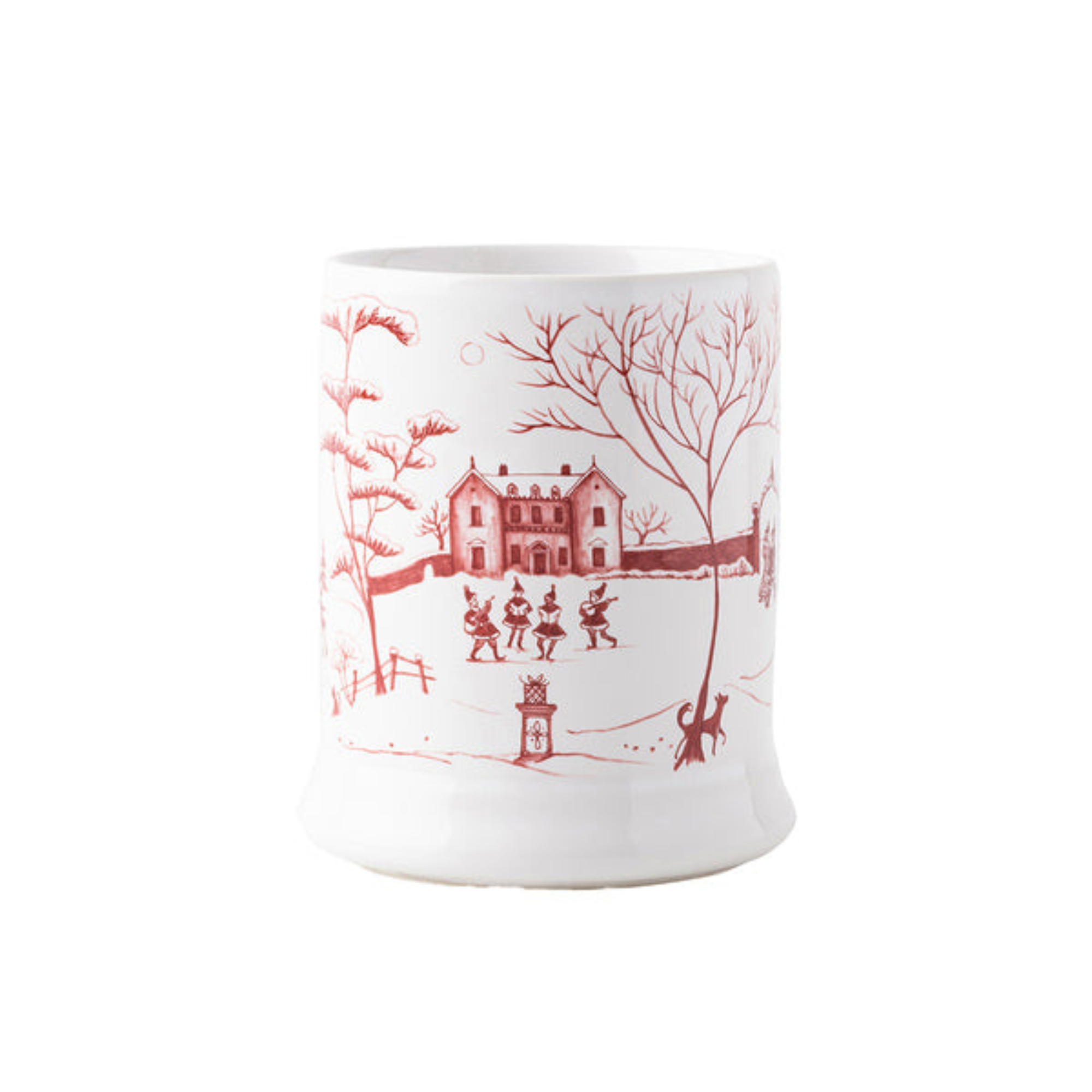 Country Estate Winter Frolic Travel Mug