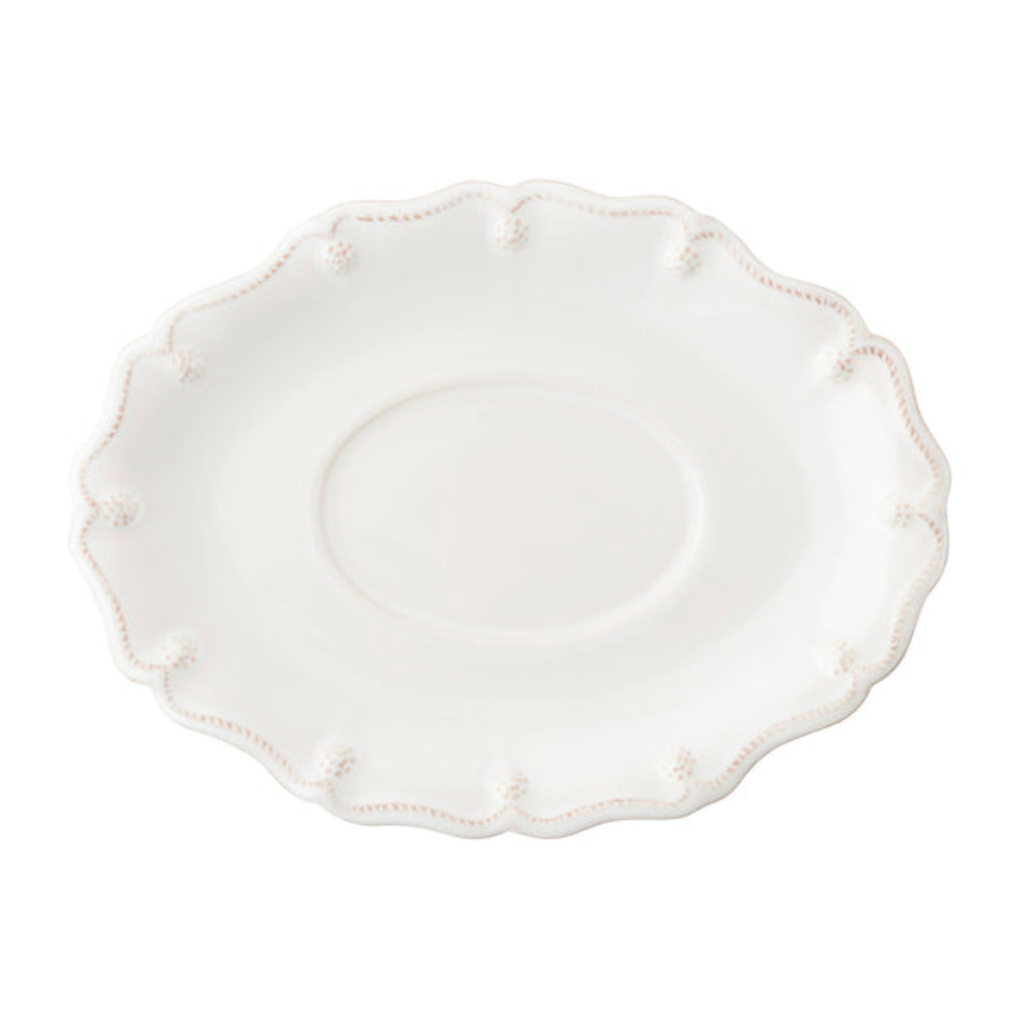 Berry & Thread Sauce Boat and Stand Whitewash