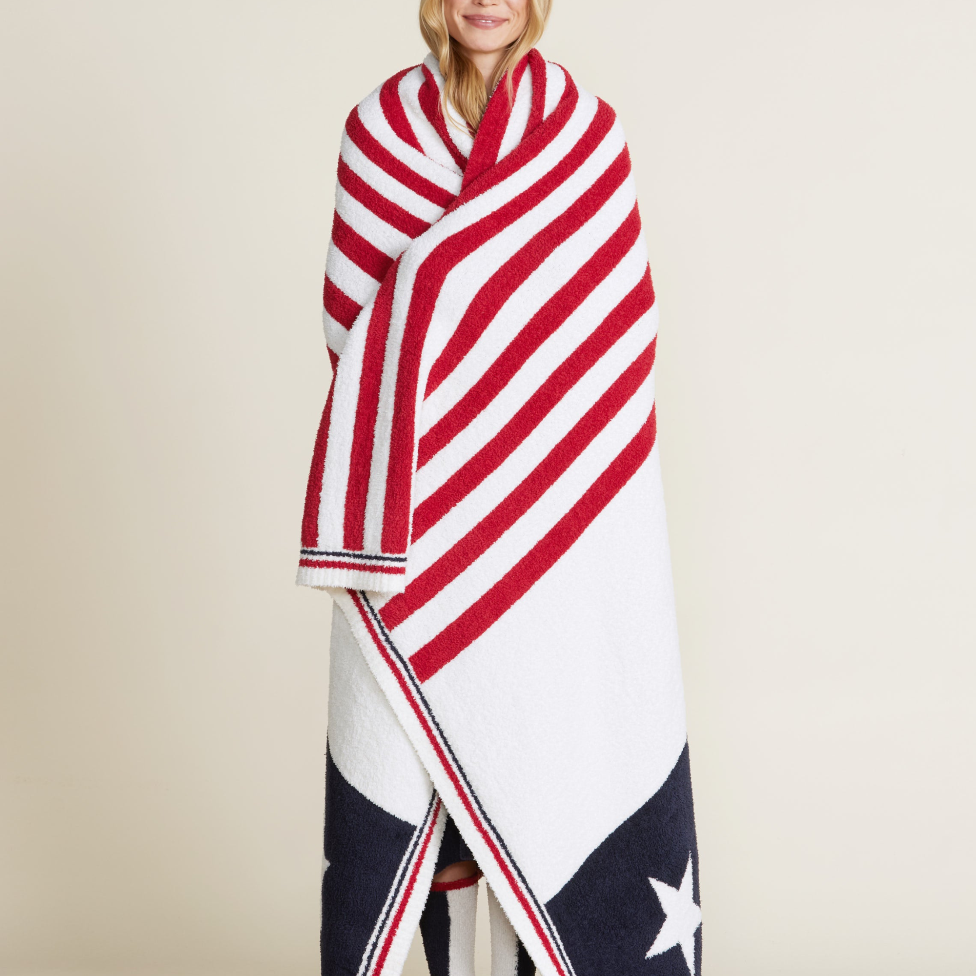 CozyChic Team USA Stars and Stripes Throw