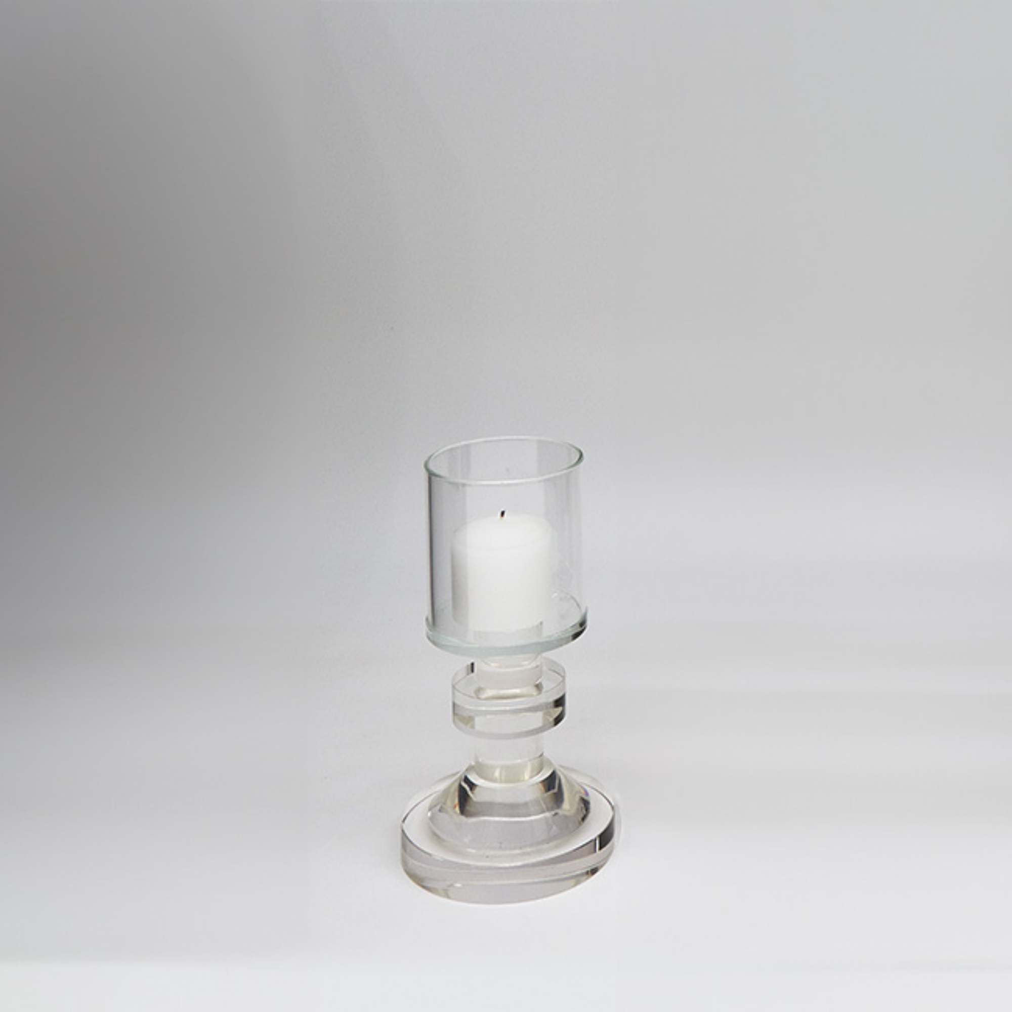 Crystal Foot Candle Tealite Holder