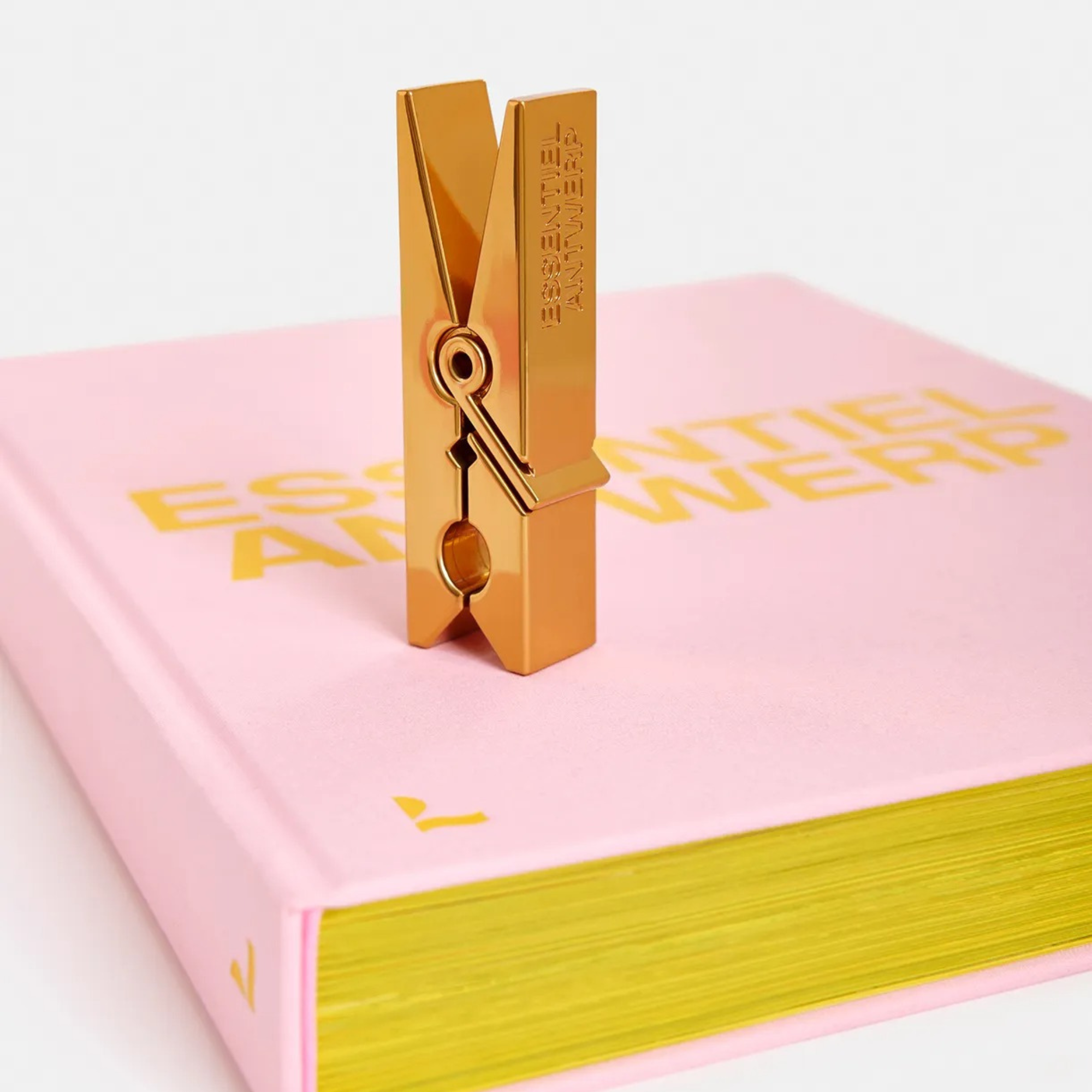 Essential Antwerp: 25 Years with Gold Tone Pin Paperweight