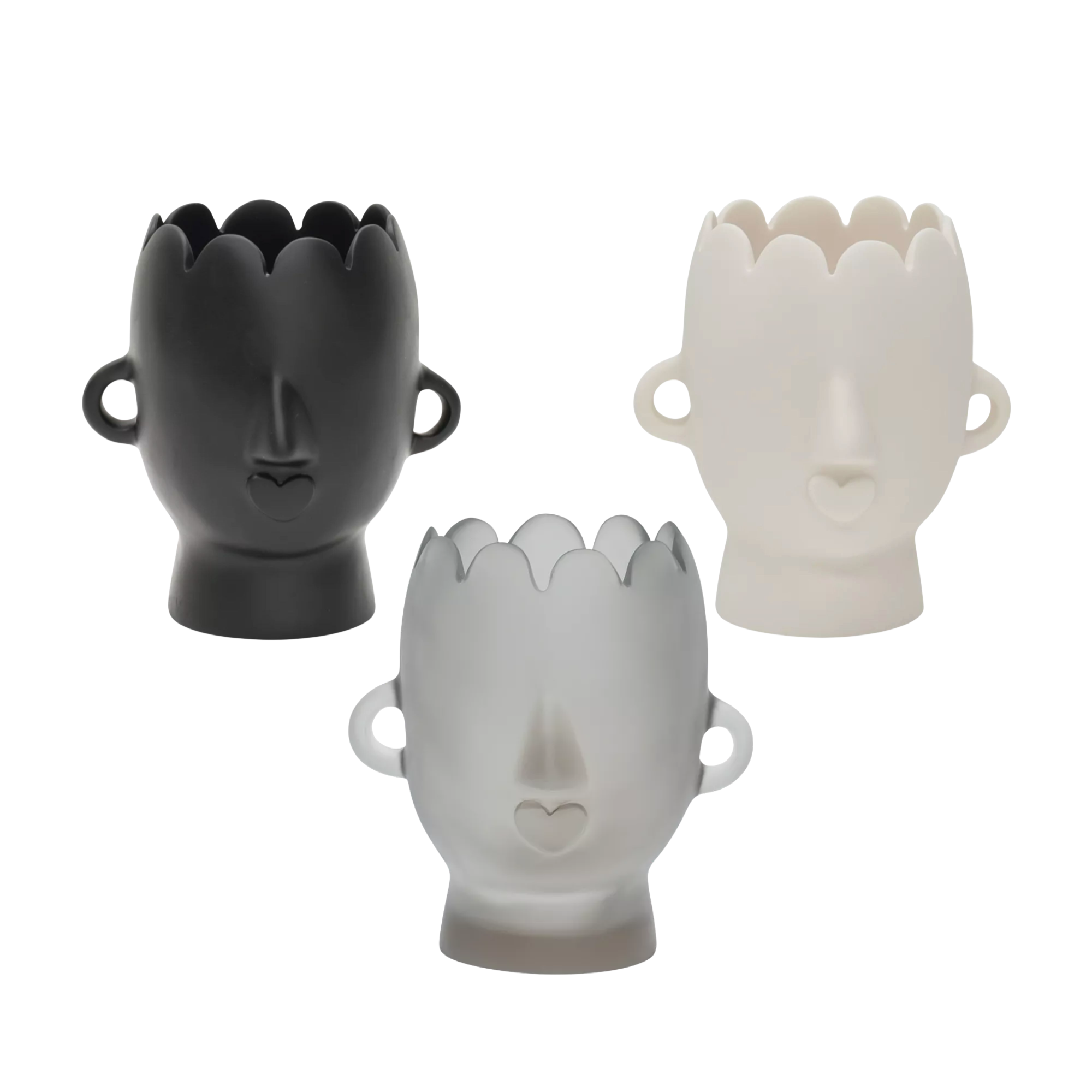 Heads Feminine Vase
