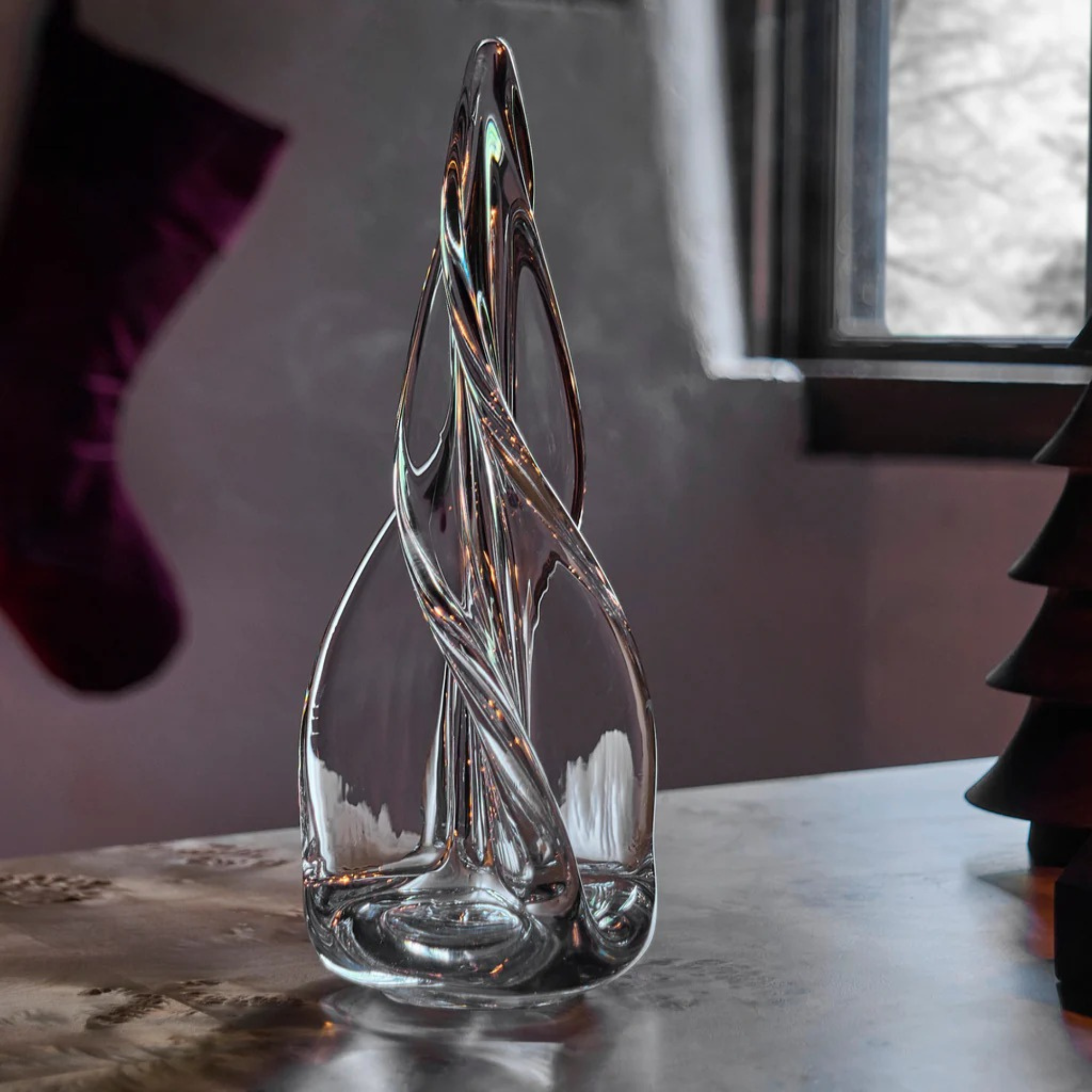 Spiral Four Sided Evergreen Tree