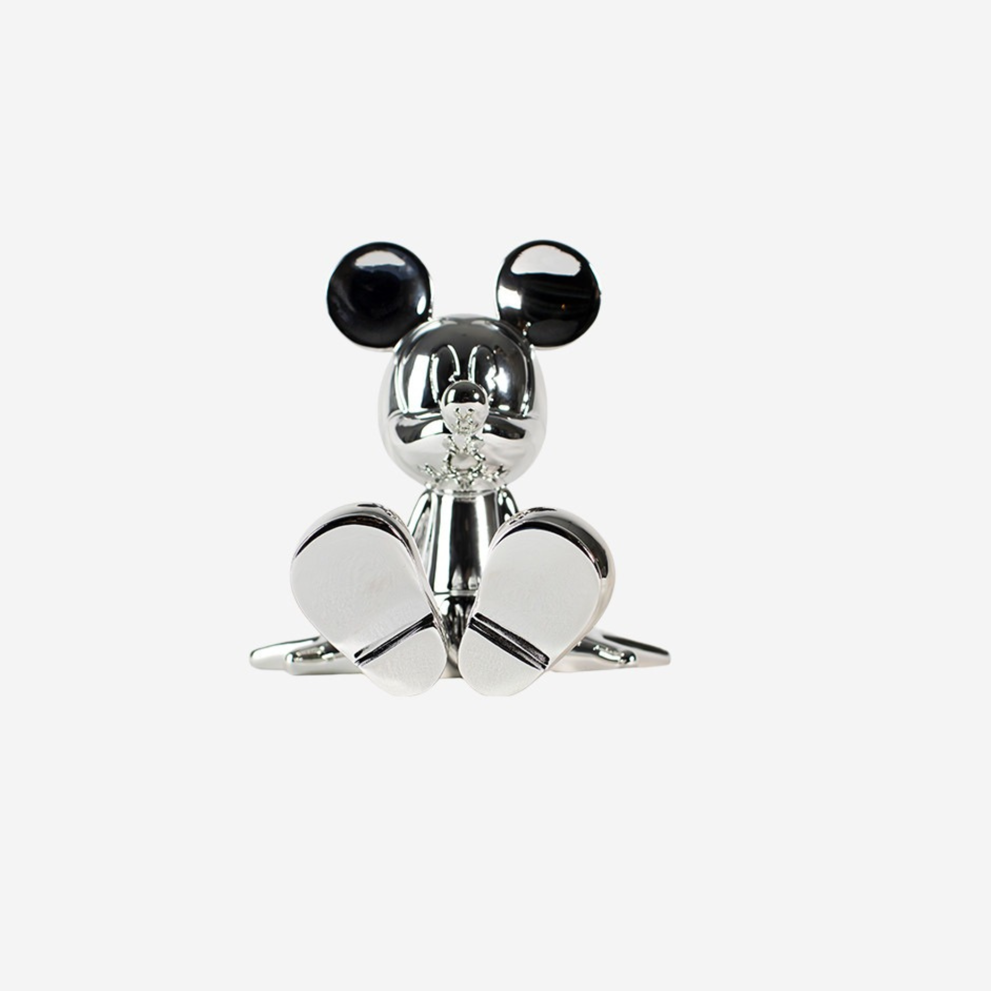 Sitting Mickey by Marcel Wanders in Chromed Silver
