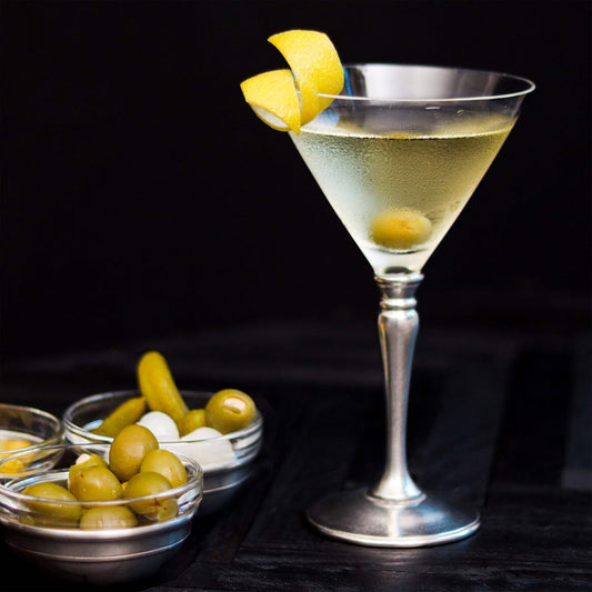 Pewter Martini Glass