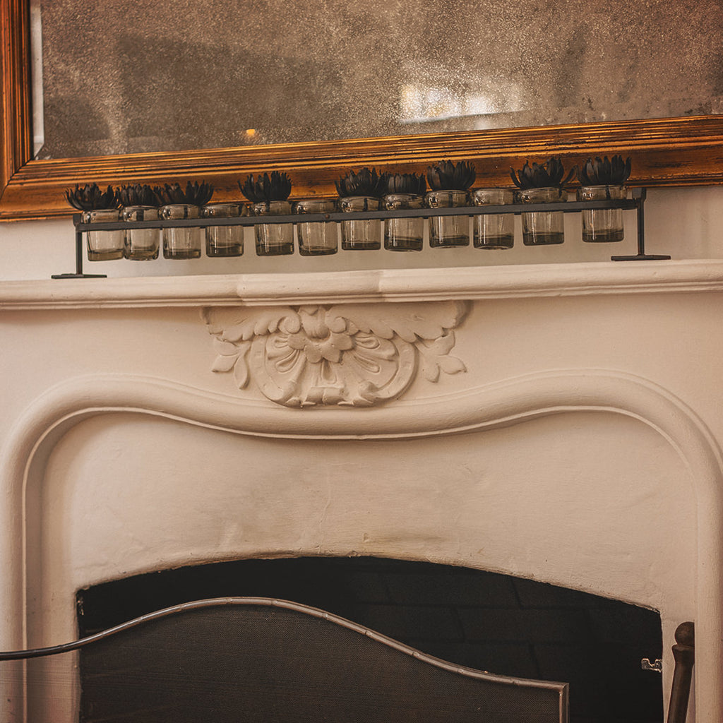 12-Step Firedance Railroad Candleholder