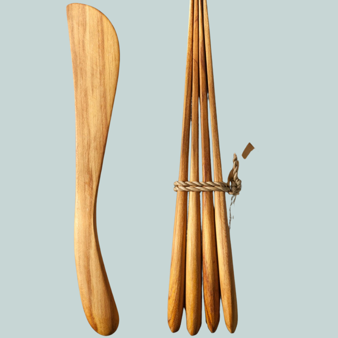 Teak Spreaders (Set of 4)