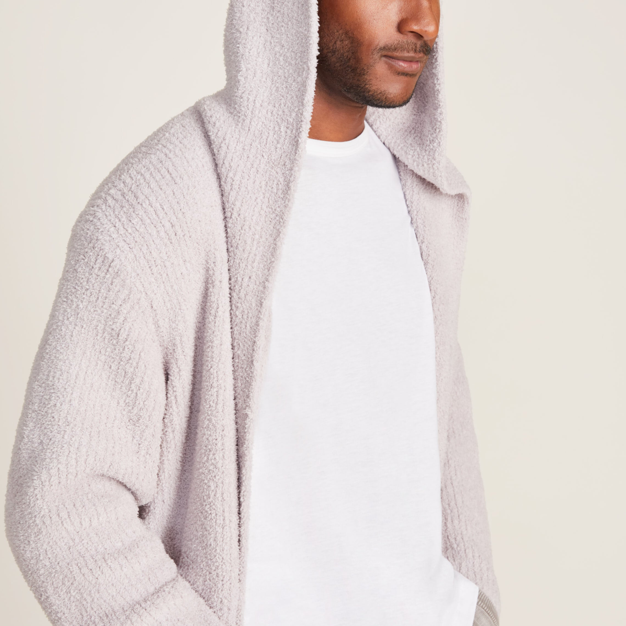 CozyChic Ribbed Hooded Robe