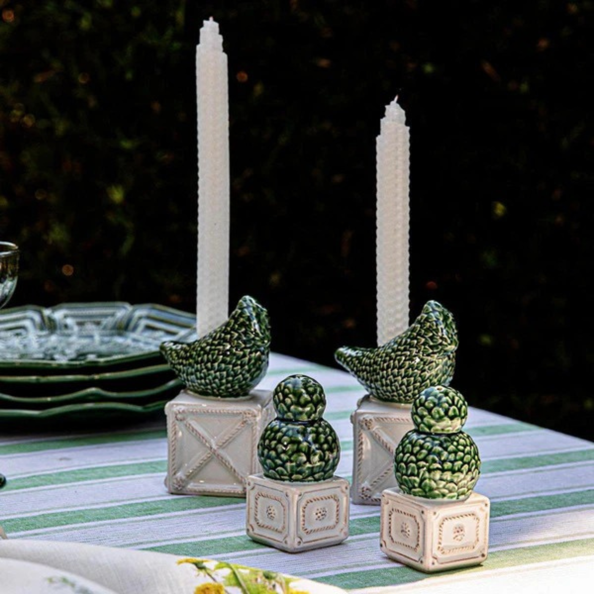 Berry & Thread Topiary Salt and Pepper Set